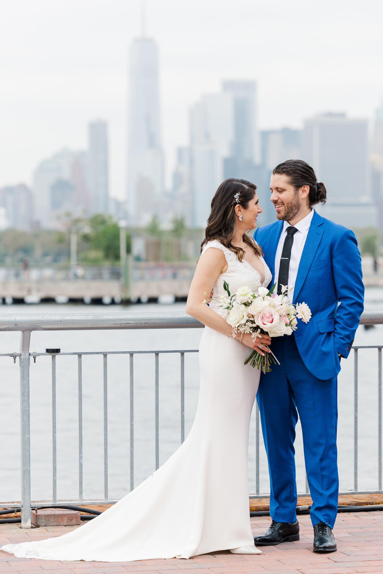 Romantic Brooklyn Waterfront Wedding at Liberty Warehouse 