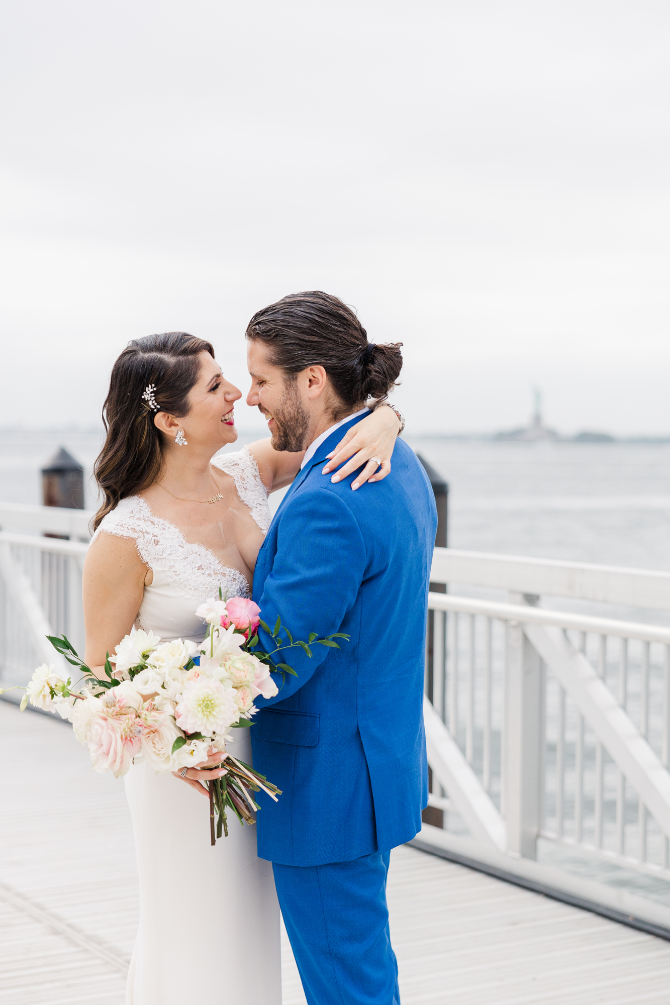 Gorgeous Brooklyn Waterfront Wedding at Liberty Warehouse 