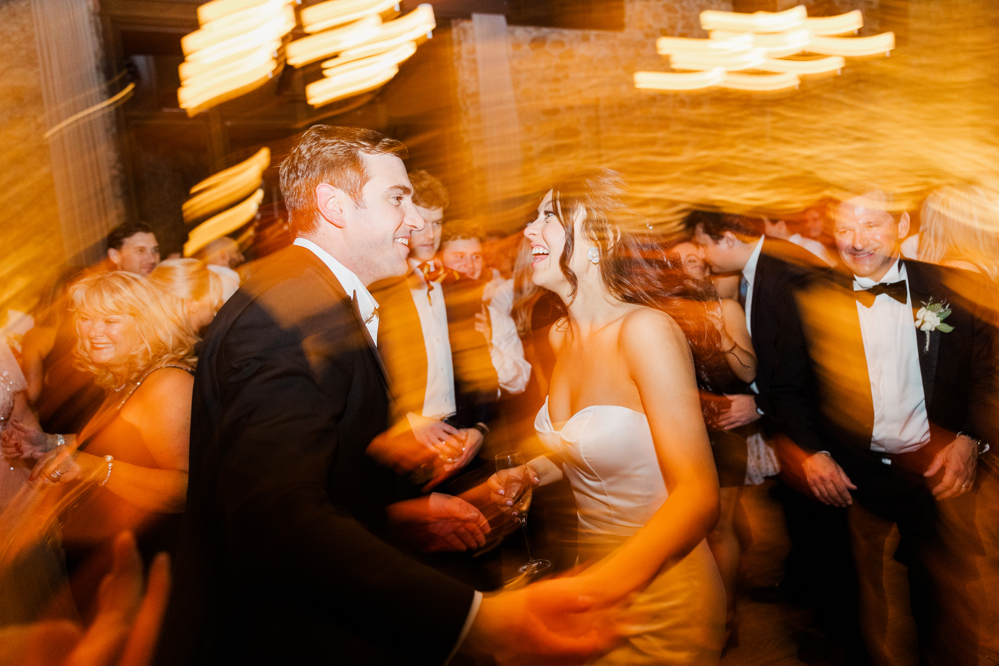 Candid New York Wedding Photos at Blue Hill at Stone Barns in Fall