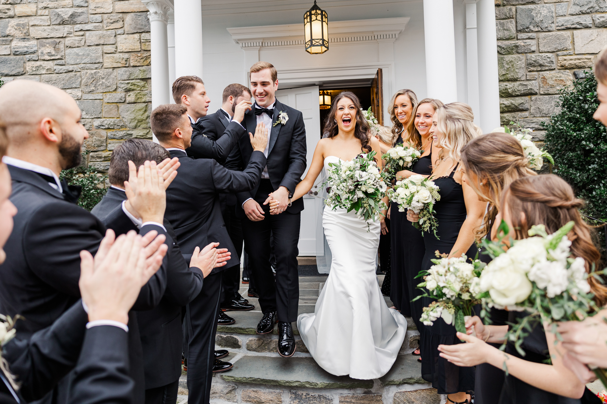 Flawless Fall Wedding Photos at Blue Hill at Stone Barns in New York 