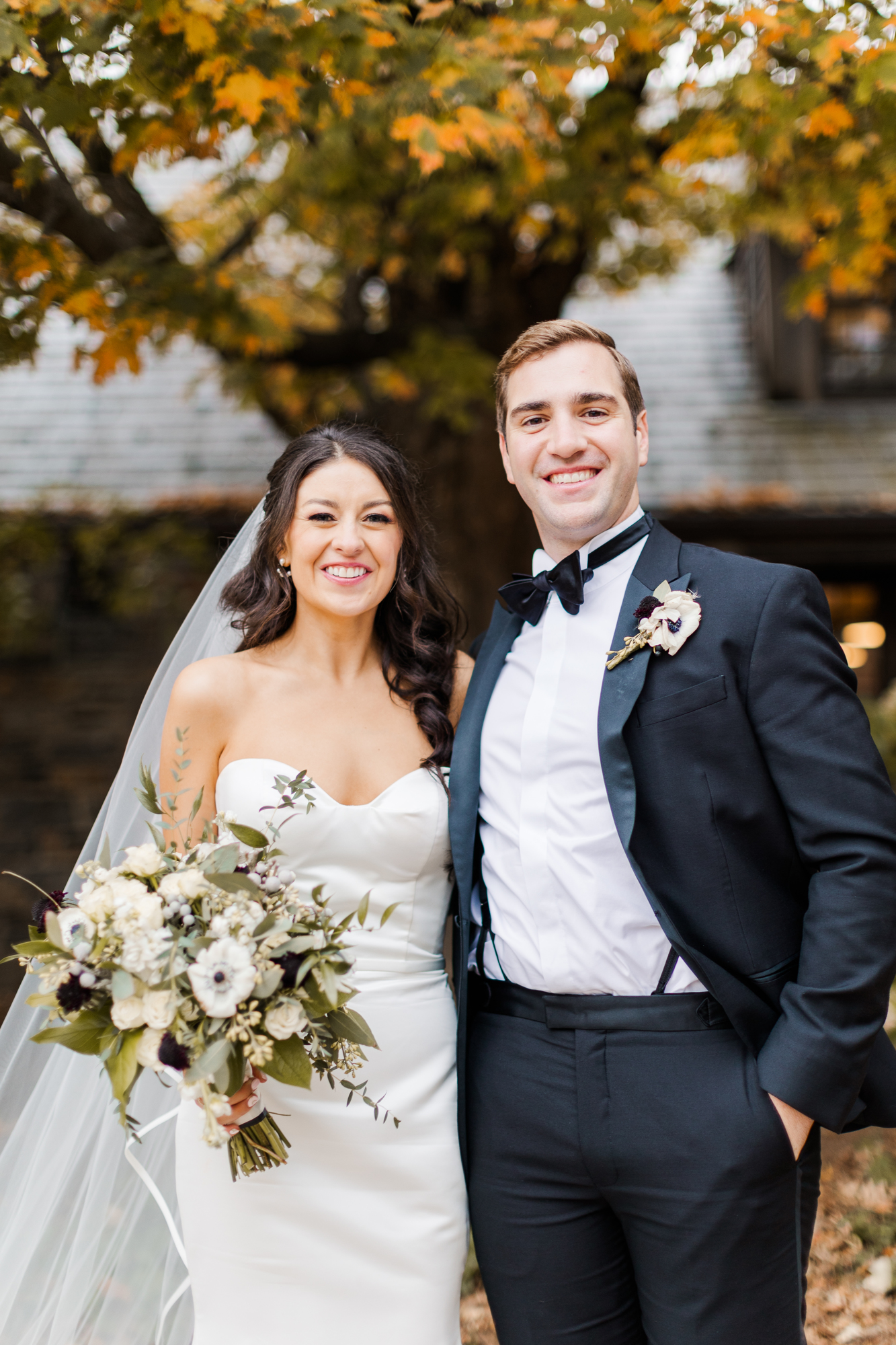 Timeless Fall Wedding Photos at Blue Hill at Stone Barns in New York 