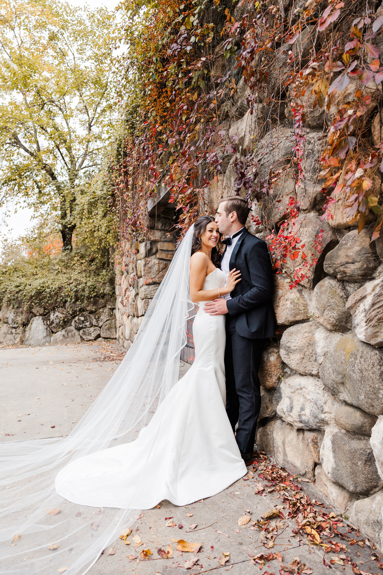 Jaw-dropping Fall Wedding Photos at Blue Hill at Stone Barns in New York 