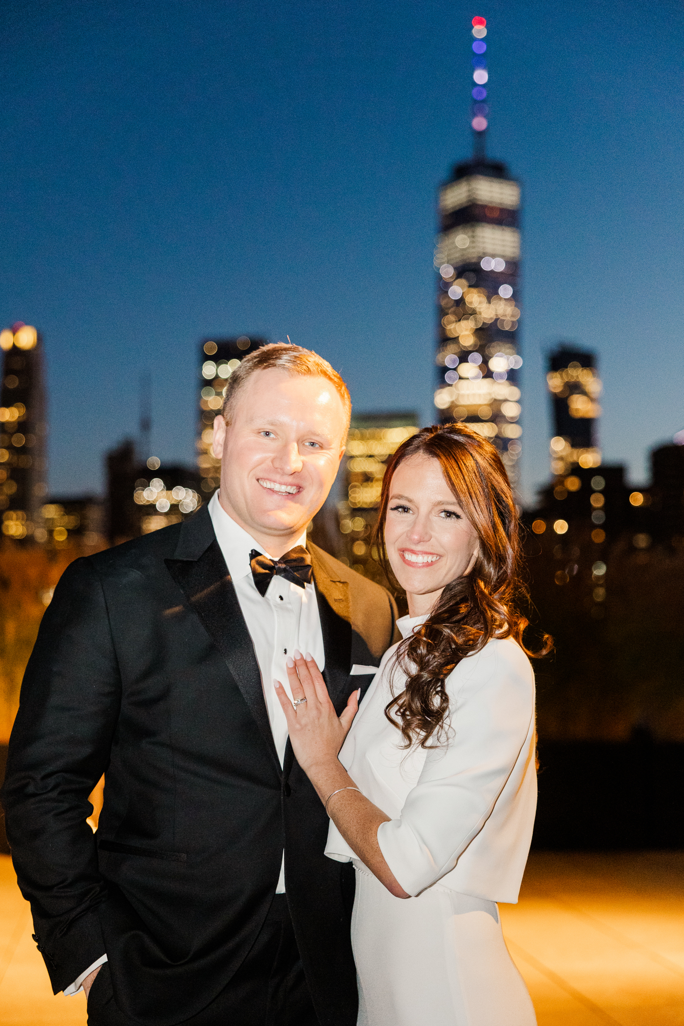 Jaw-dropping Wedding at Tribeca Rooftop in New York