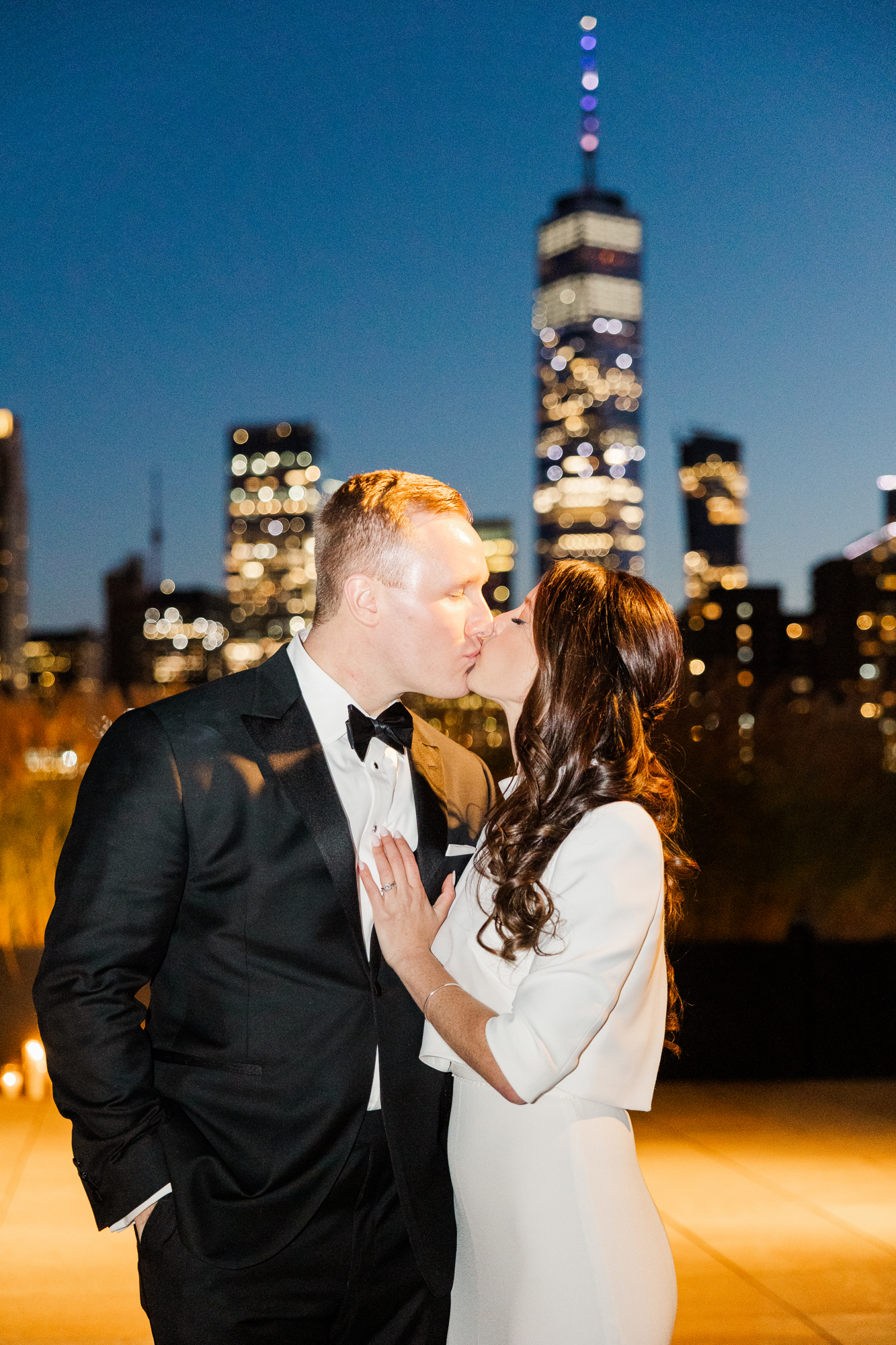 Candid and fun Wedding at Tribeca Rooftop in New York