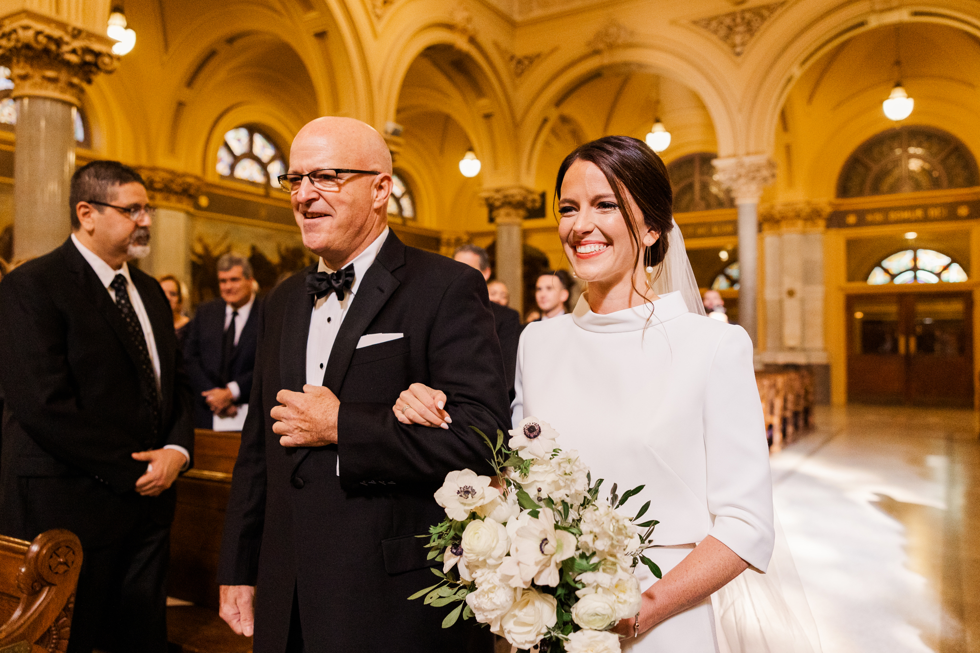 Lively St. Francis Xavier Wedding Photos in New York
