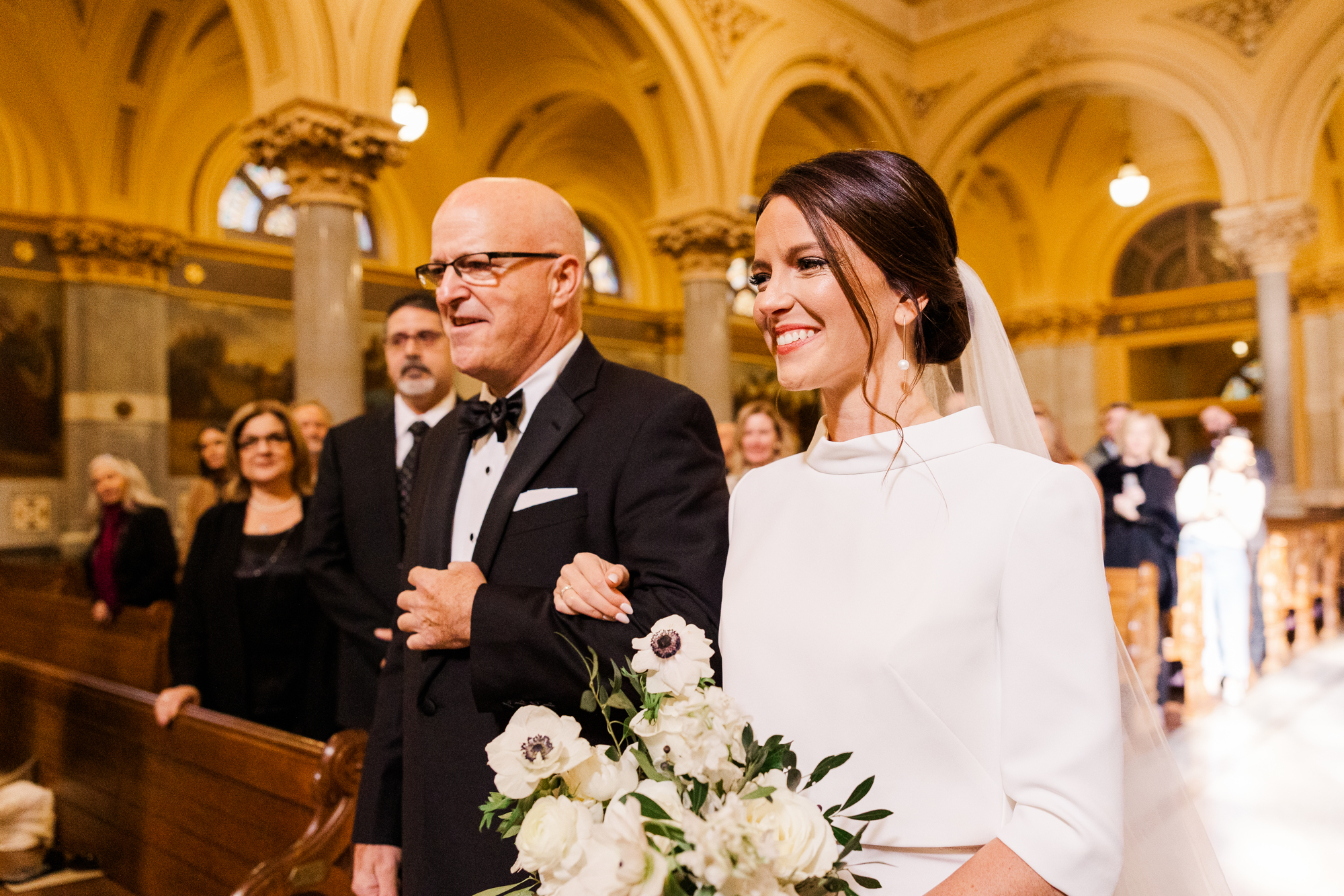 Pinterest worthy Wedding at St. Francis Xavier in NYC