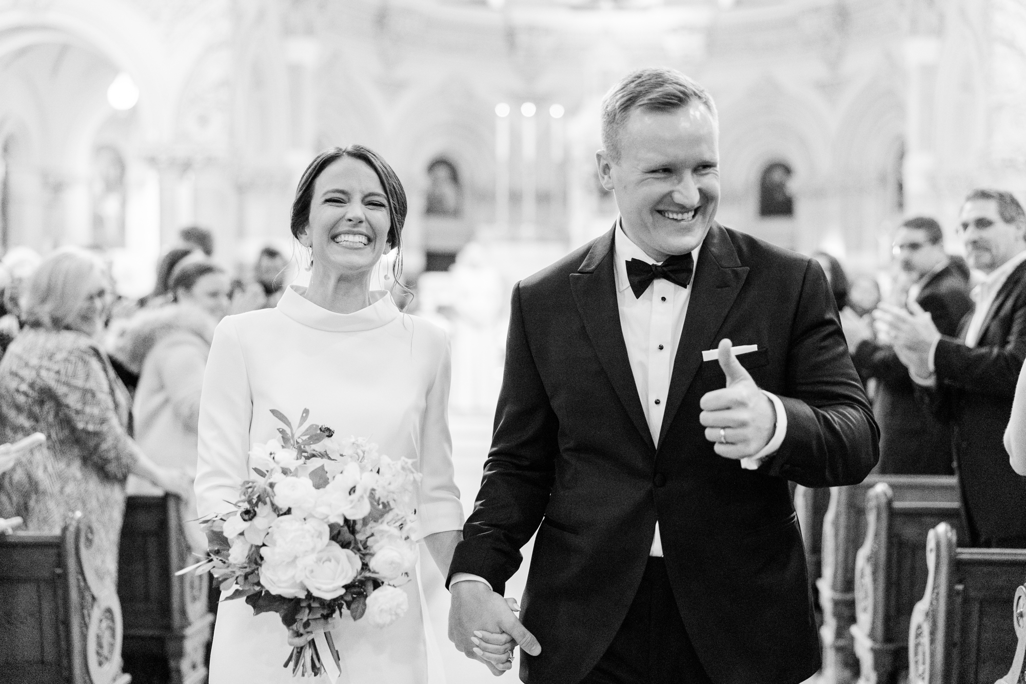 Winter Wedding at St. Francis Xavier in NYC