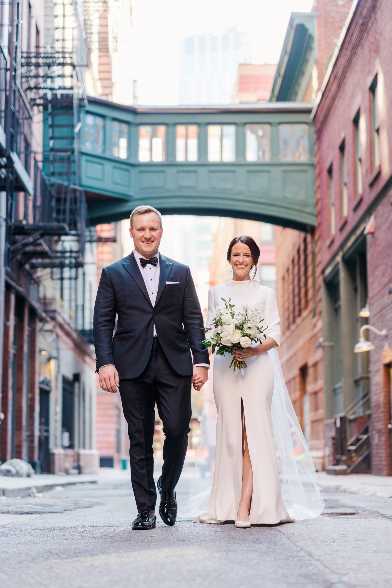 Chilly Wedding at St. Francis Xavier in NYC