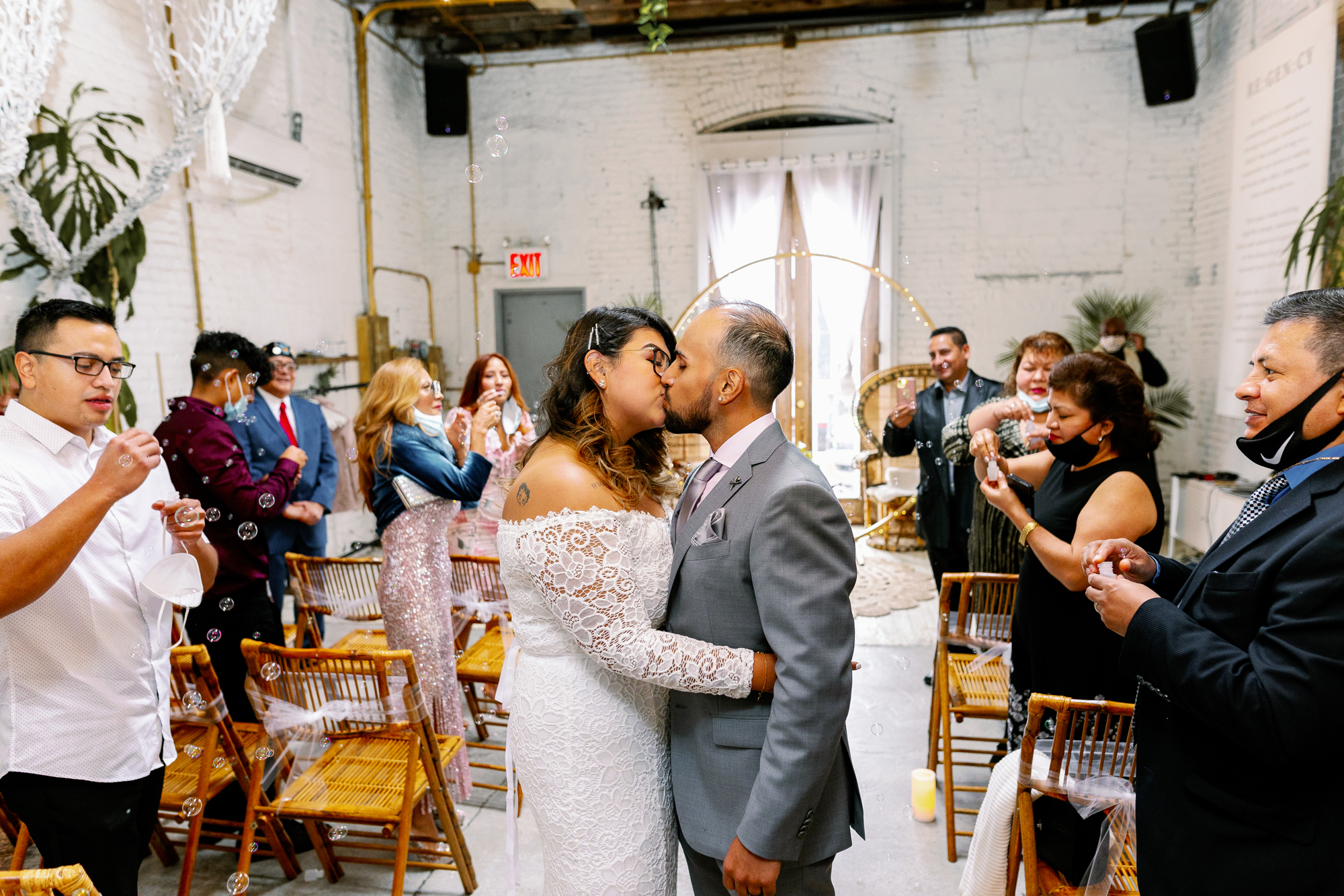Pretty Brooklyn Micro-Wedding at RE:GEN:CY