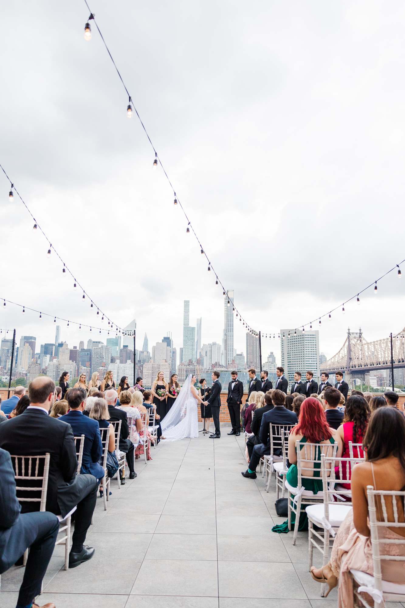 Stunning Long Island City Wedding Photos at The Bordone
