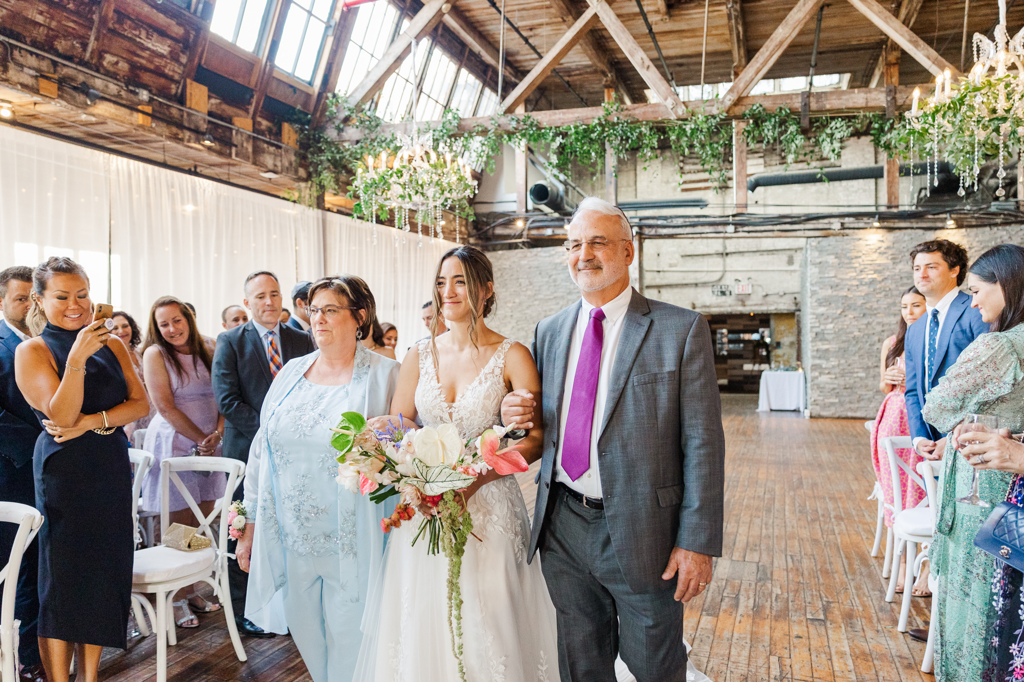 Stunning Greenpoint Loft Wedding in Brooklyn