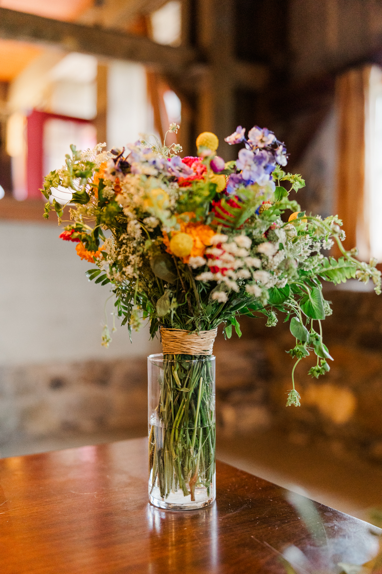 Floral Ilion, New York Wedding Photos at Cristman Barn
