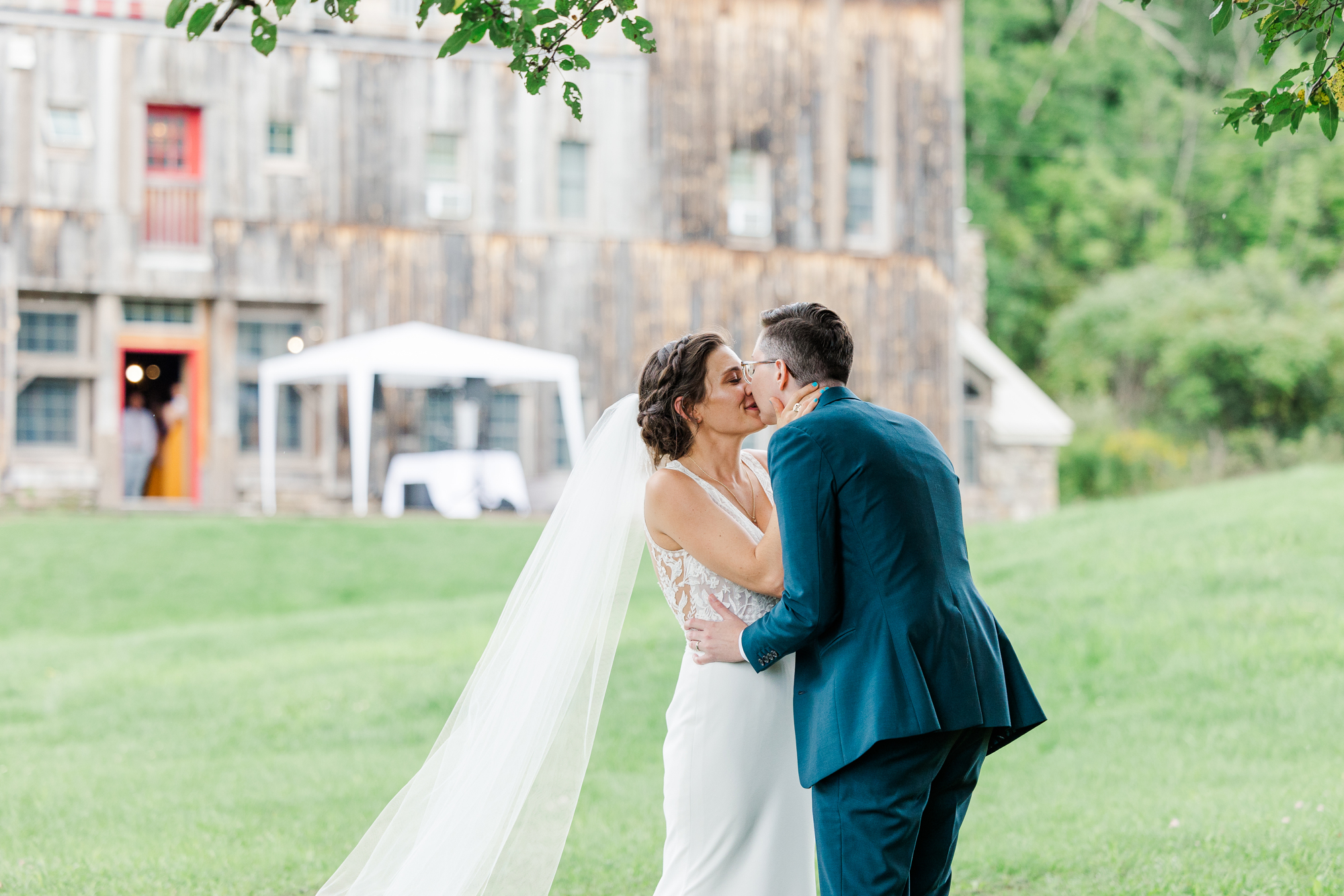 Exciting Upstate Wedding Photos at Cristman Barn in Ilion, New York