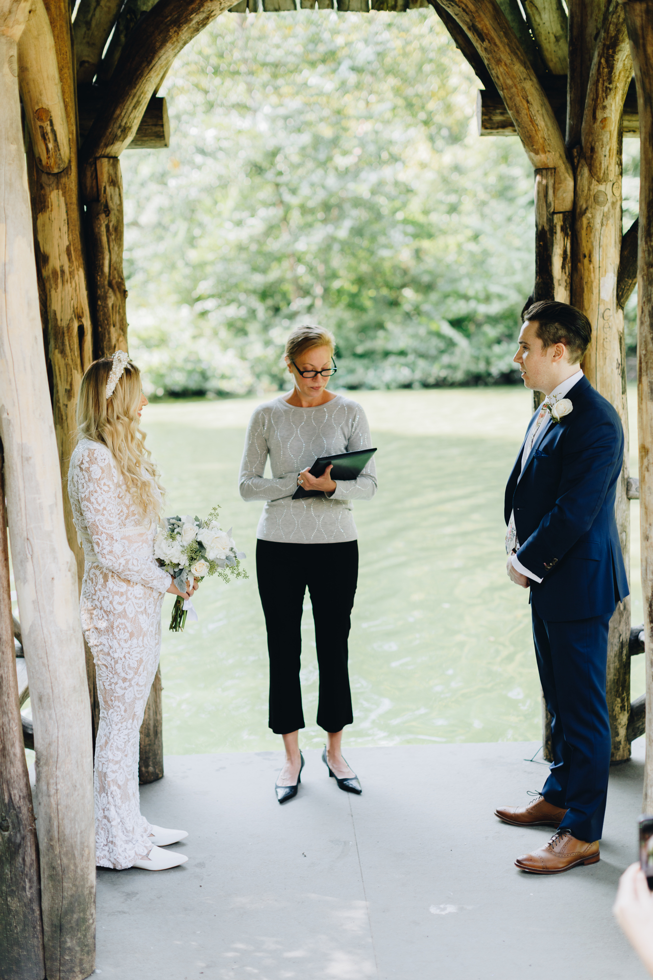 Stunning Wagner Cove Elopement in Central Park