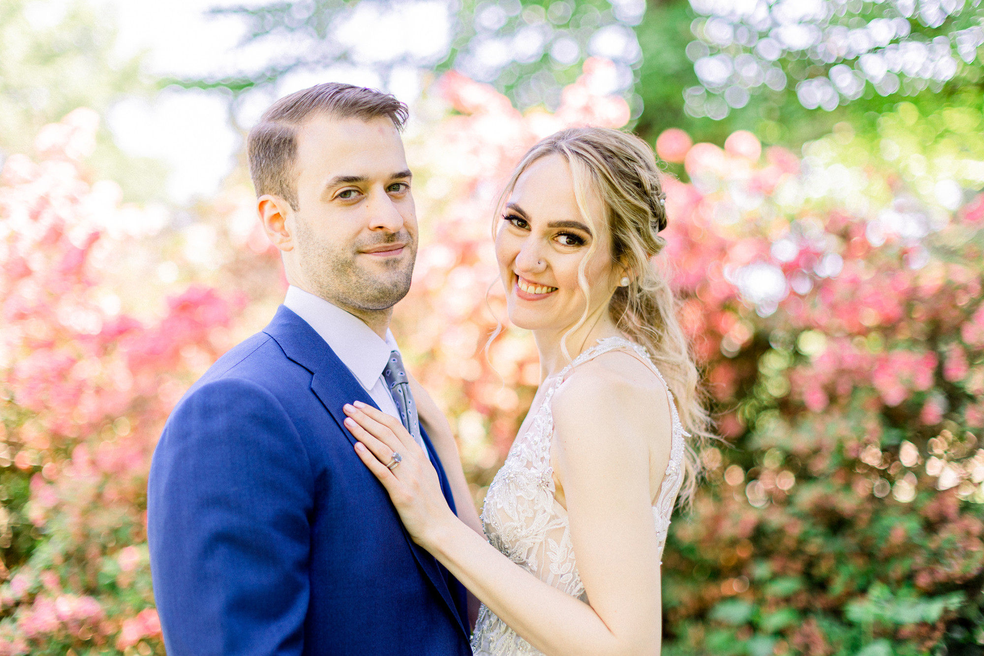Jaw-dropping Elopement Photos in Central Park's Spring Wisteria Pergola