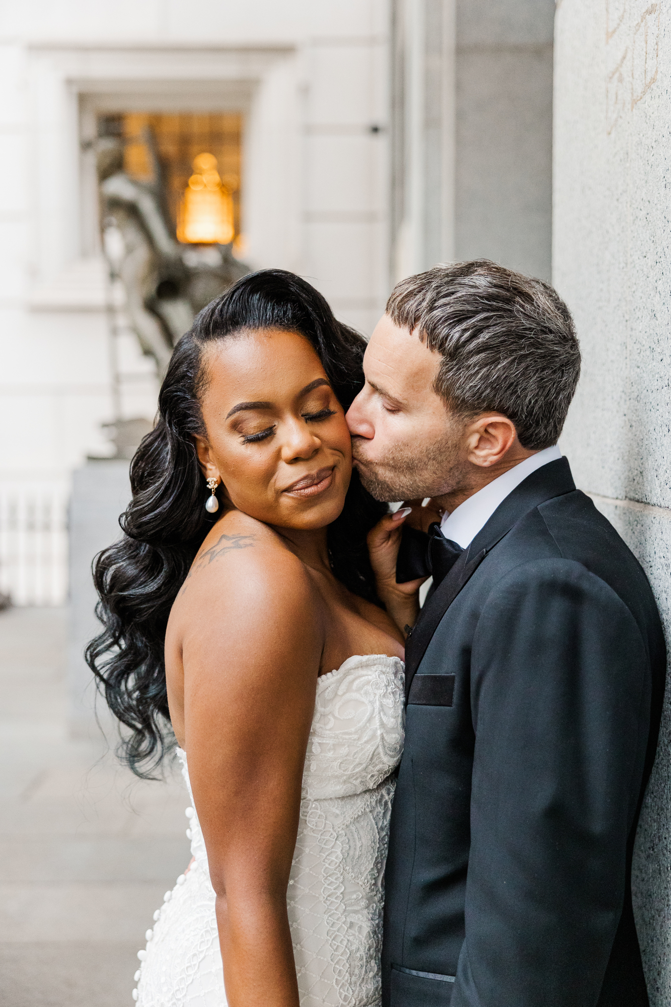 Comfortable Cipriani Wall Street Wedding Photography in New York City