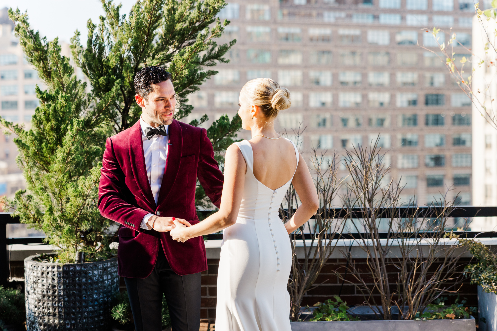 Elegant New York Wedding Photography at City Winery
