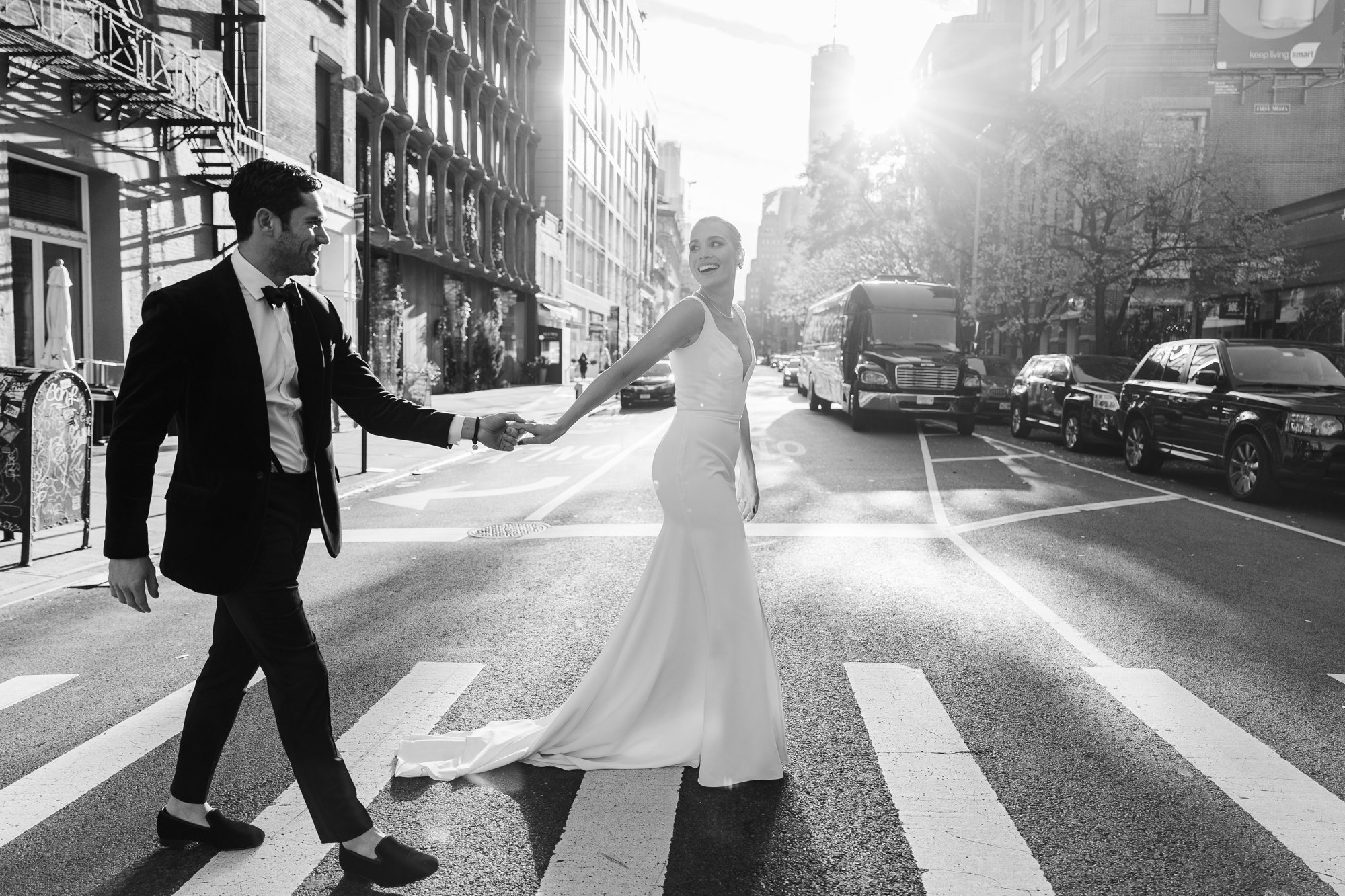 Radiant New York Wedding Photography at City Winery
