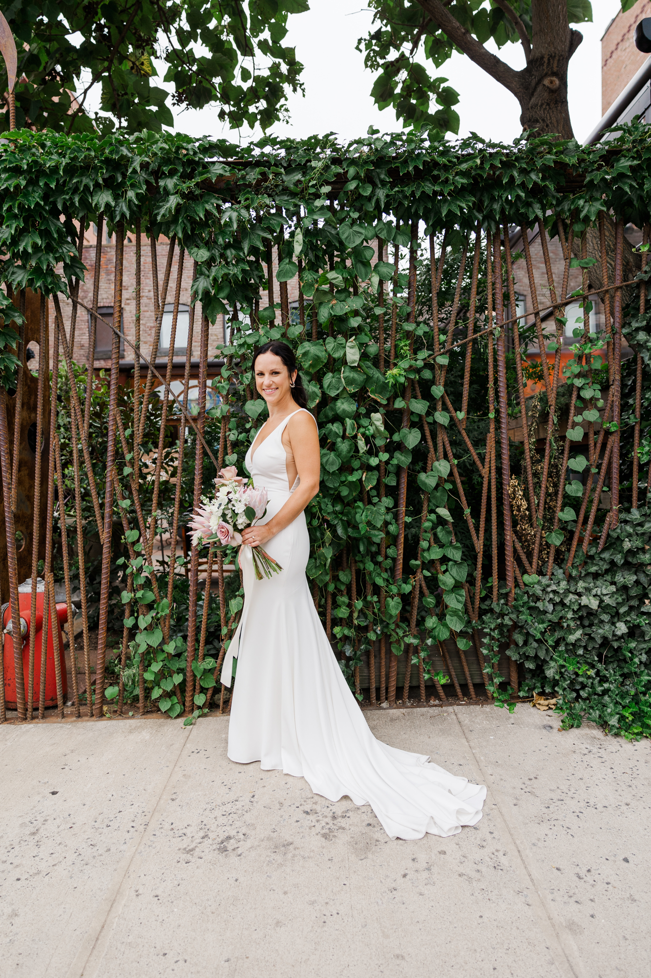 Glowing MyMoon Wedding Photography in Summery Brooklyn
