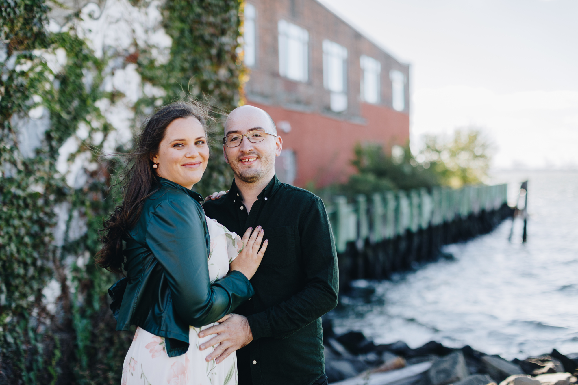 Stunning Low-Key Ceremony at Waterfront Redhook Elopement