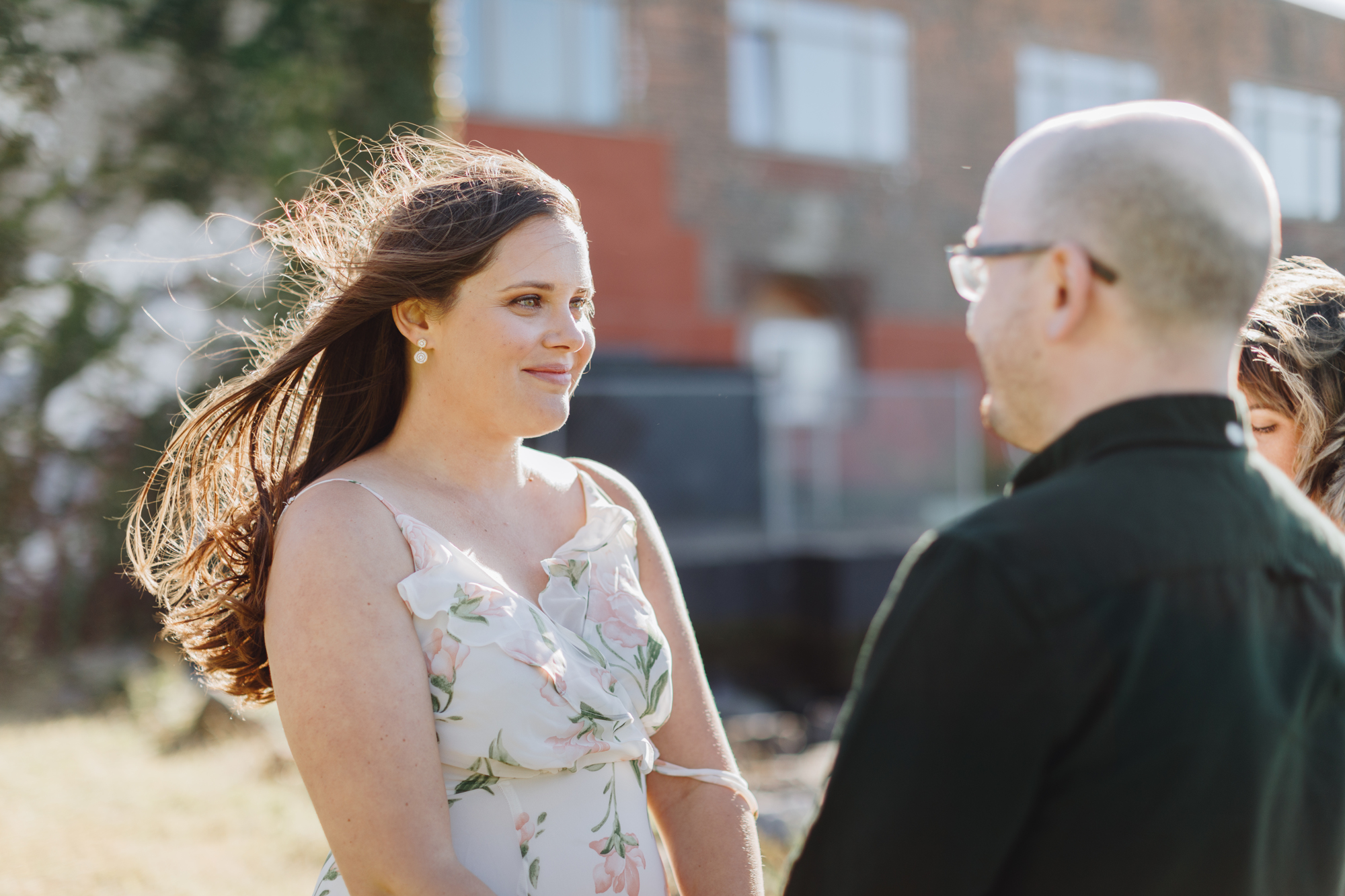 Fun and Candid Low-Key Ceremony at Waterfront Redhook Elopement