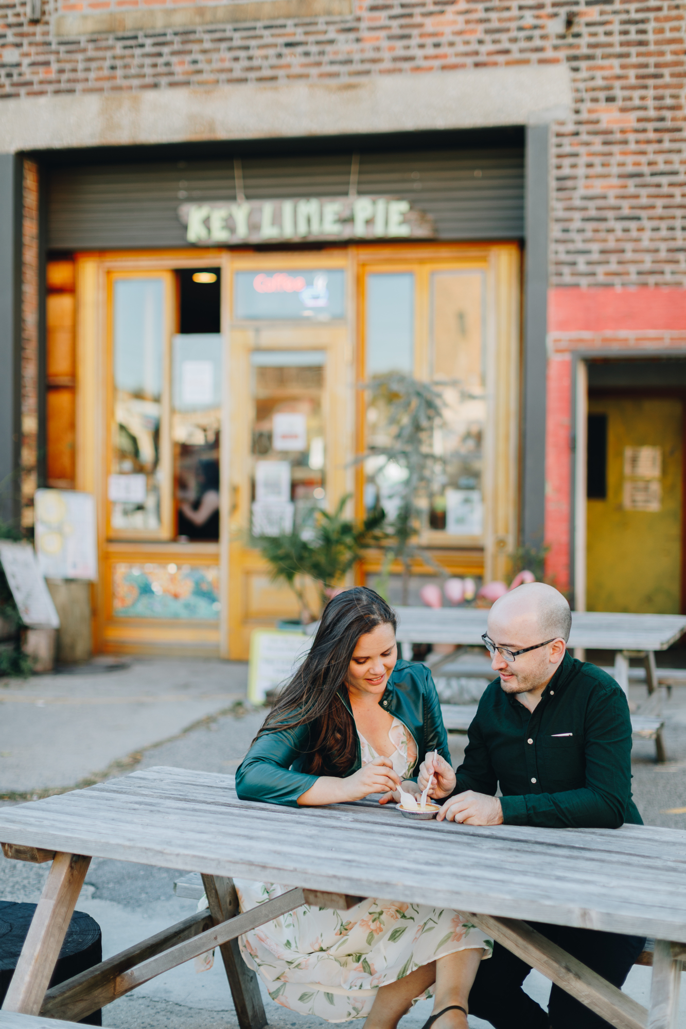 Bright Low-Key Ceremony at Waterfront Redhook Elopement
