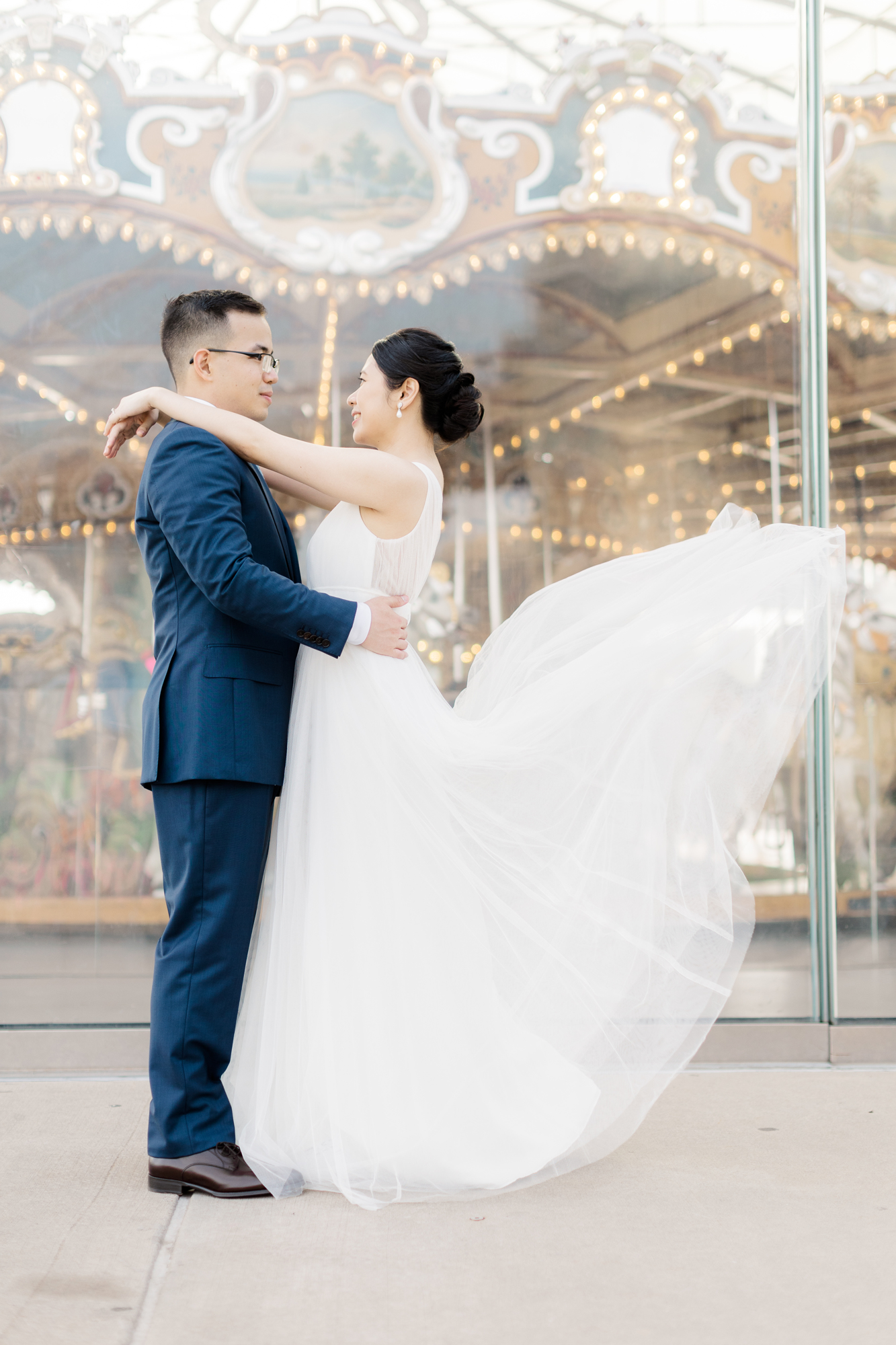 Charming Elopement Photography in New York\'s DUMBO and Central Park