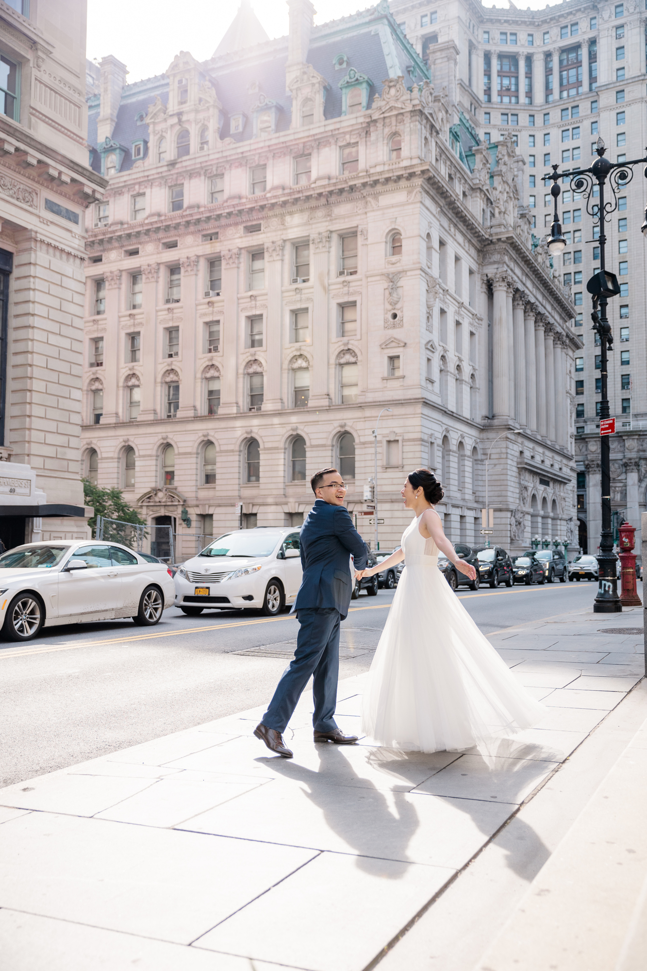 Fantastic Photos of New York Elopement in DUMBO and Central Park