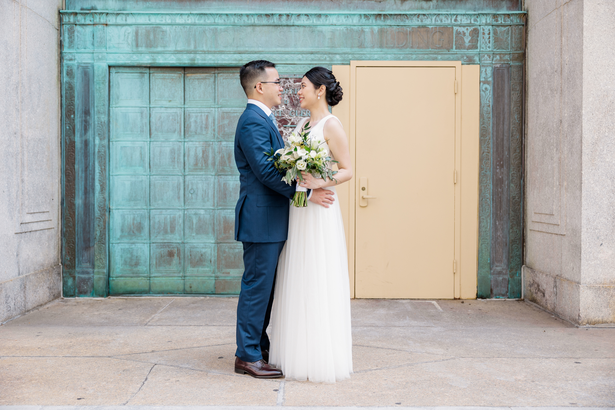 Idyllic Elopement Photos in DUMBO and Central Park New York