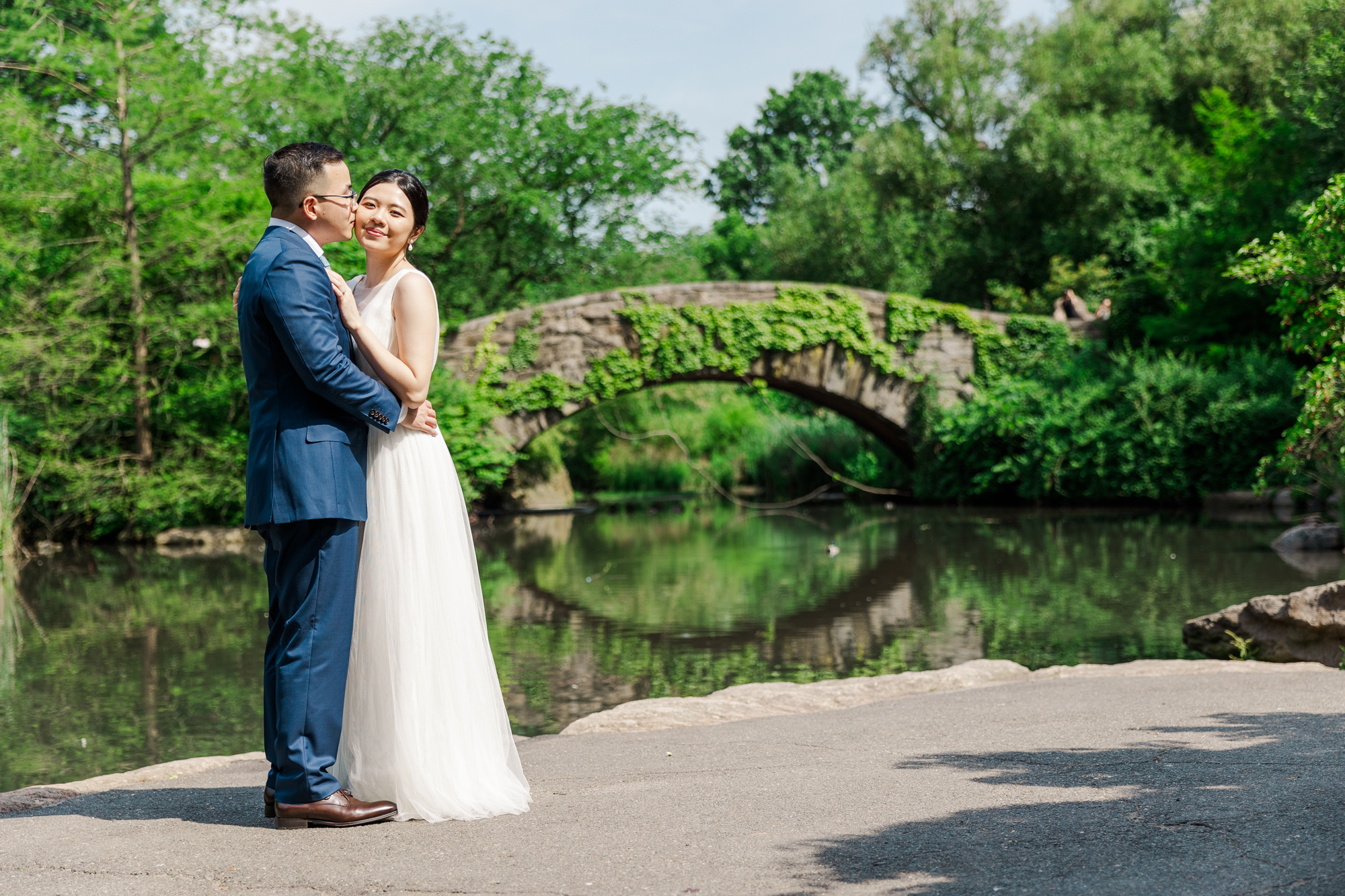 Breathtaking Photos of New York Elopement in DUMBO and Central Park