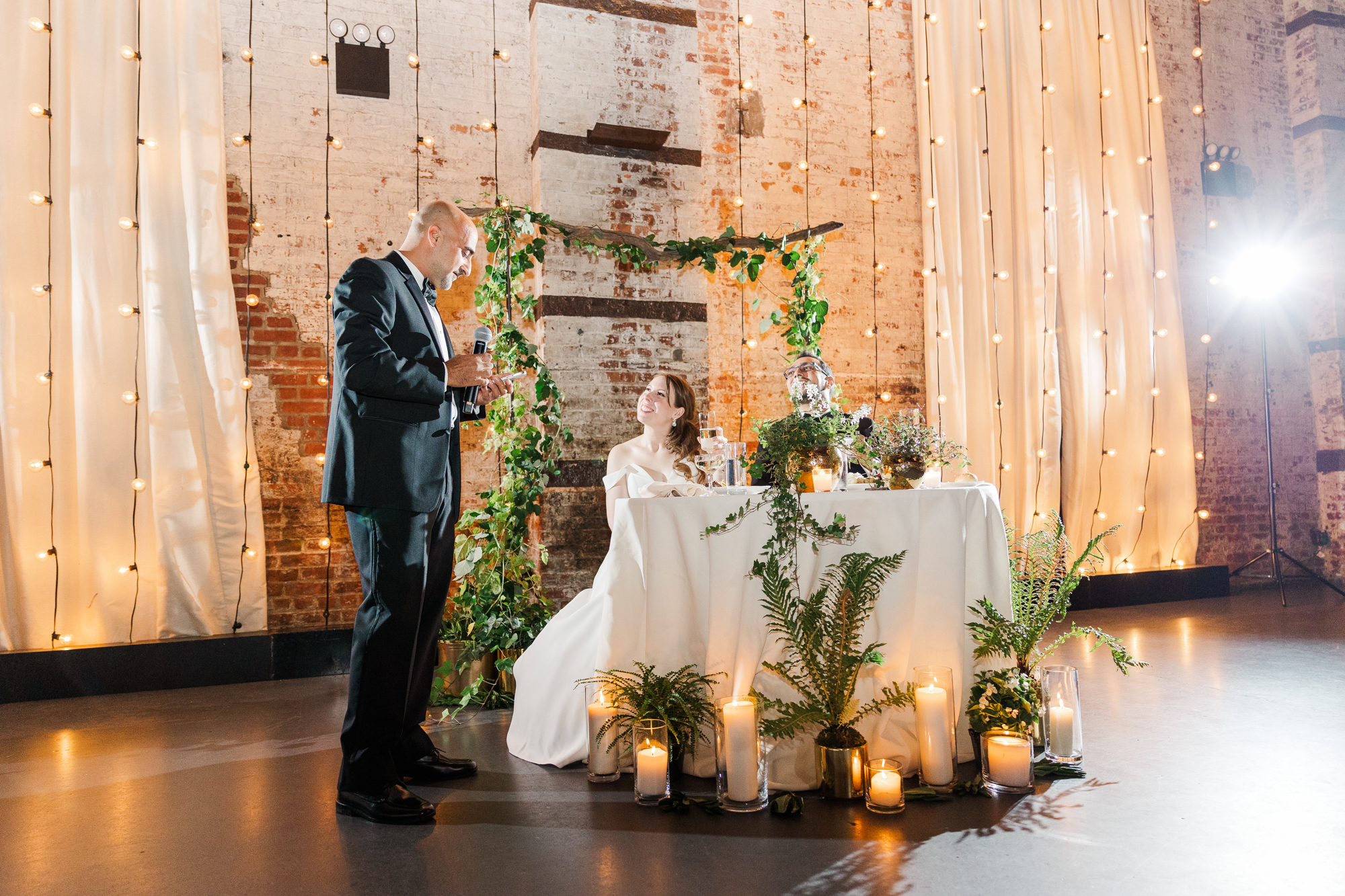 Charming Green Building Wedding Photography with Rustic Elements
