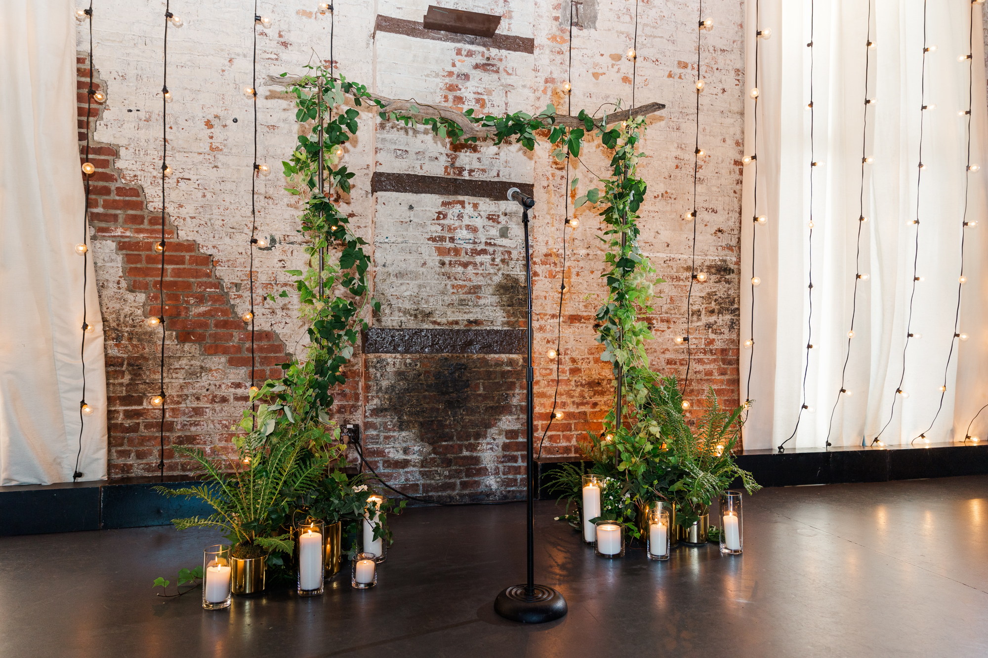 Amazing Green Building Wedding Photography with Rustic Features