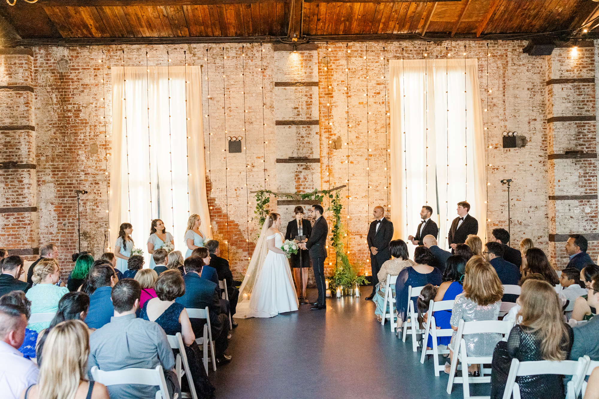 Enchanting Green Building Wedding Photography with Rustic Features