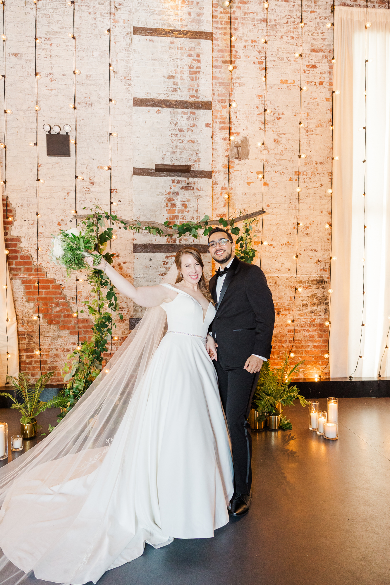 Stunning Green Building Wedding Photography with Rustic Elements