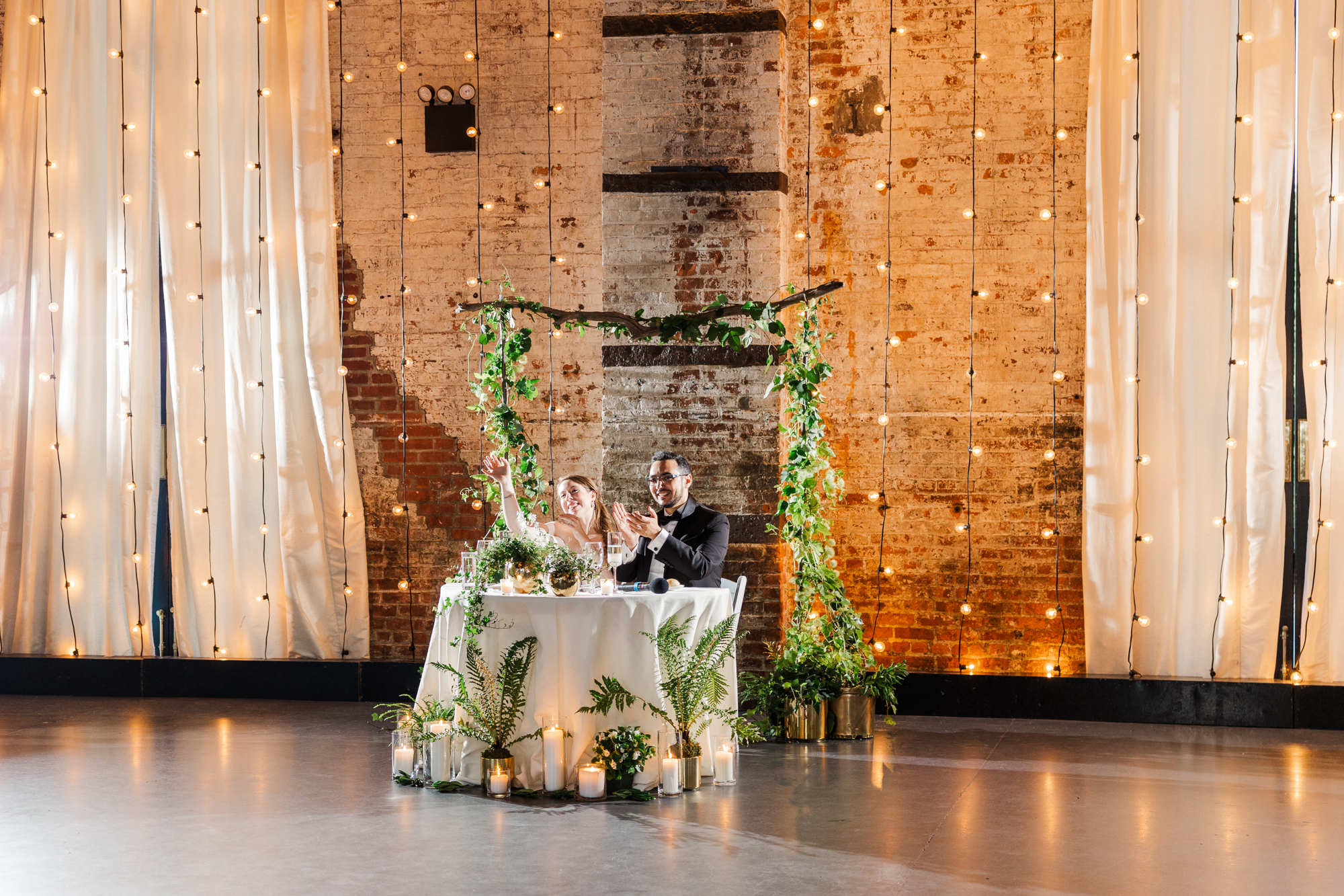 Cinematic Green Building Wedding Photography with Rustic Elements