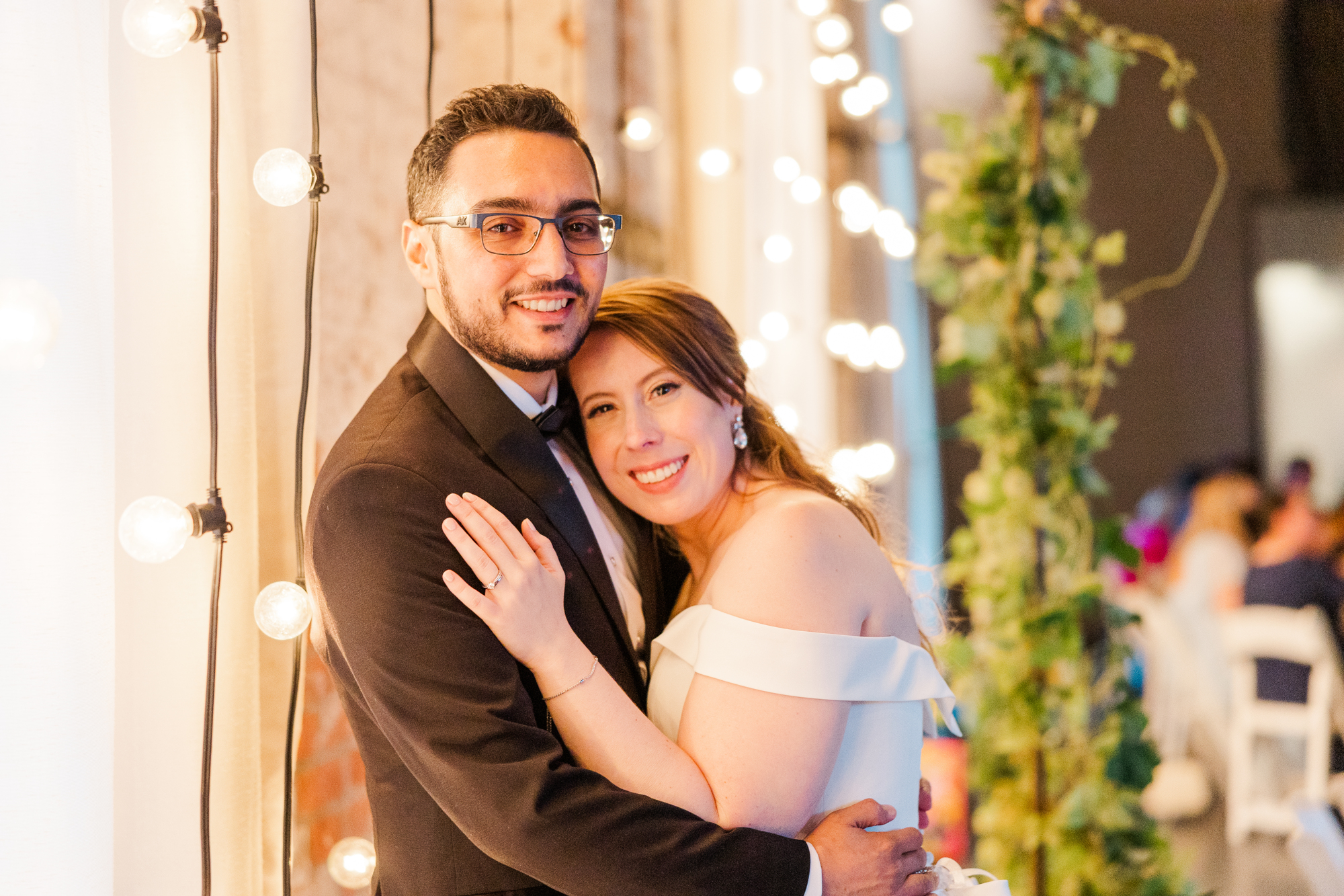 Beautiful Green Building Wedding Photography with Rustic Elements