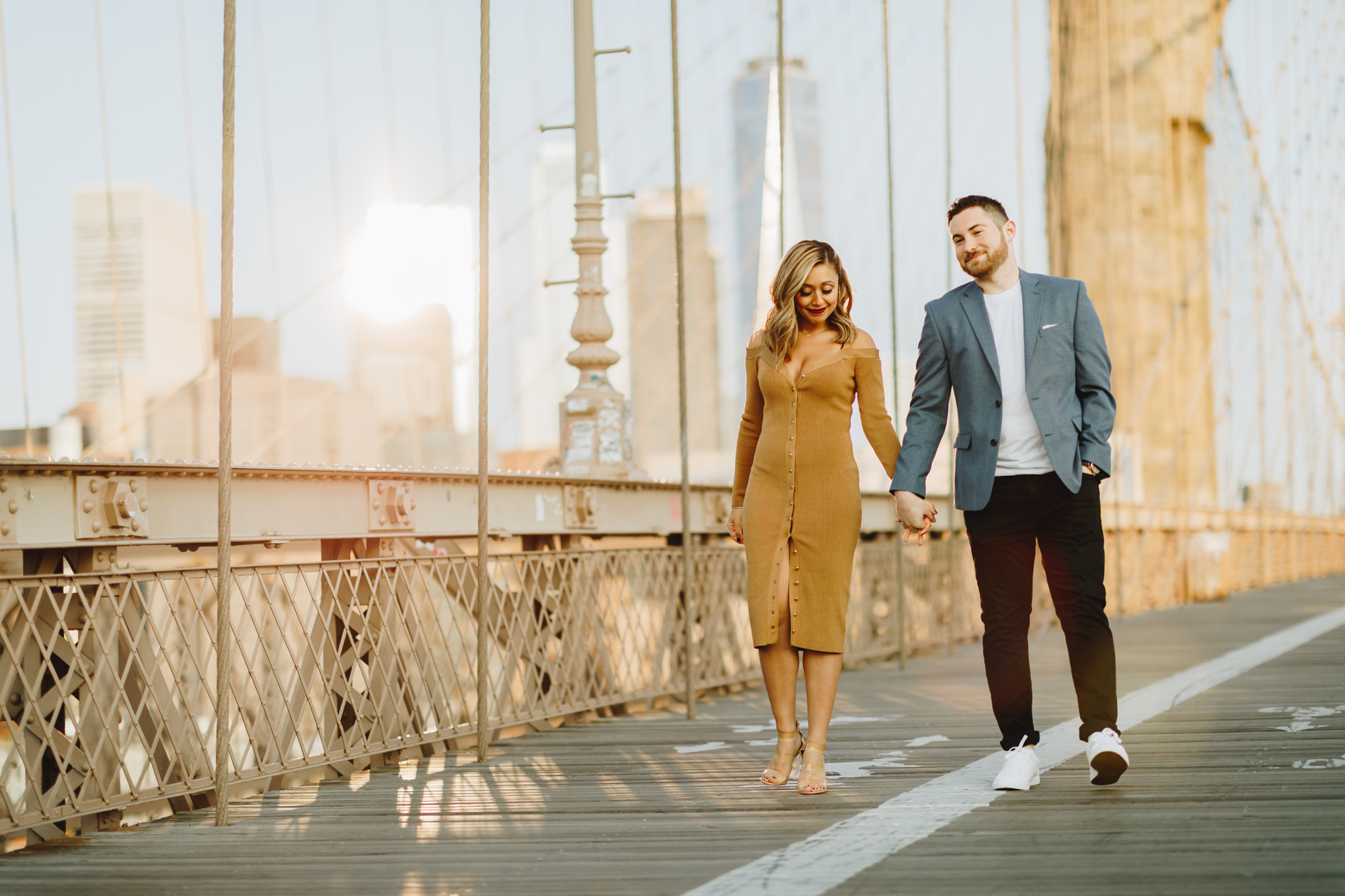 Special Autumn DUMBO Engagement Photography