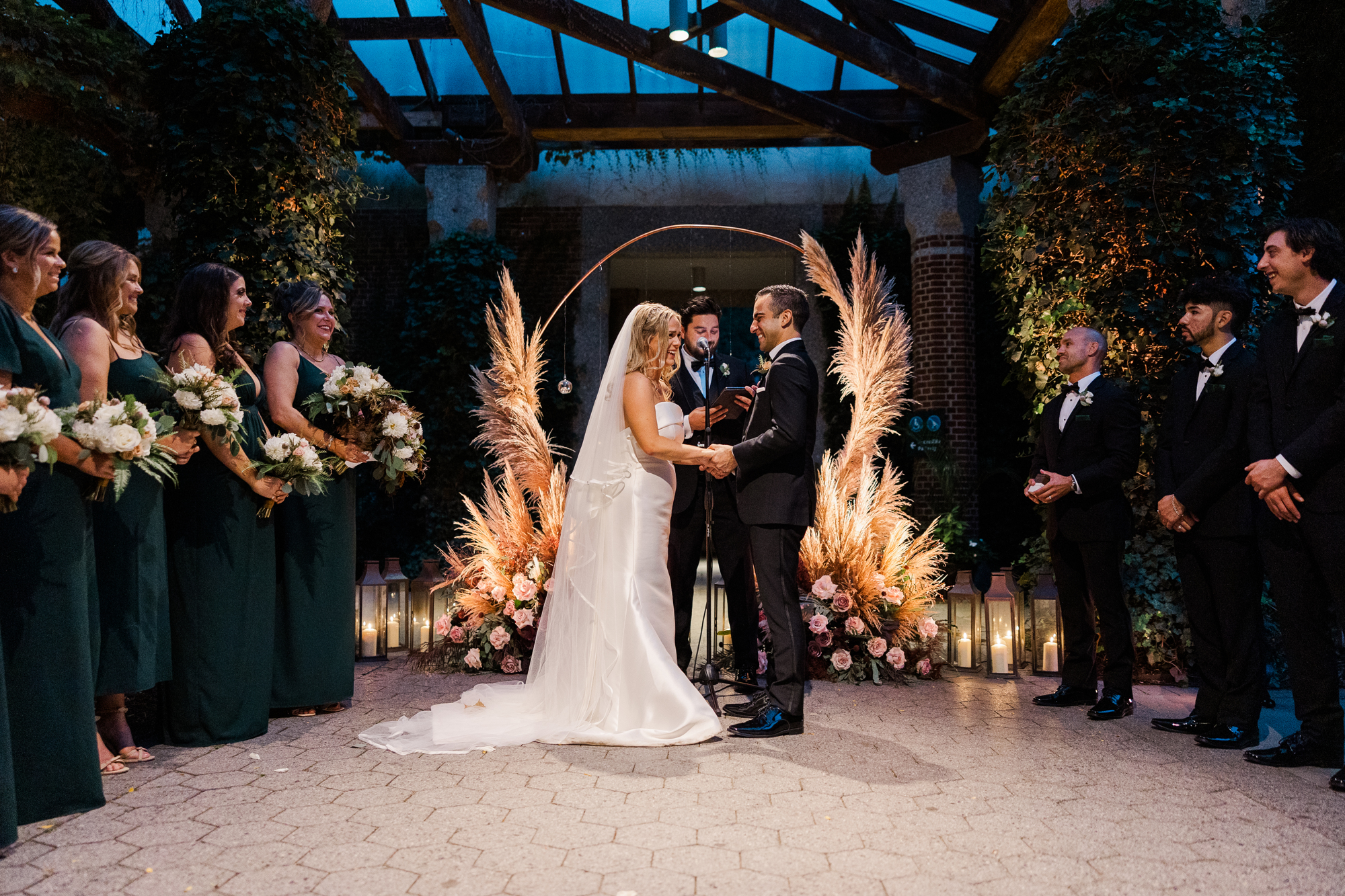 Romantic Rainy Wedding Photos at Central Park Zoo