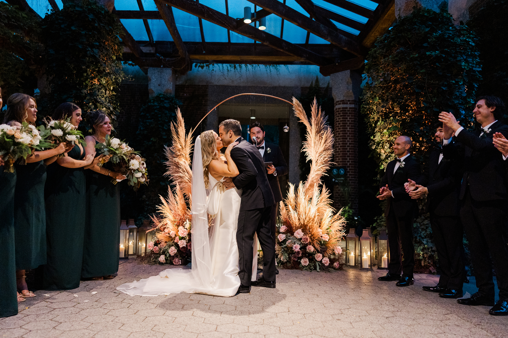 Intimate Rainy Wedding Photos at Central Park Zoo