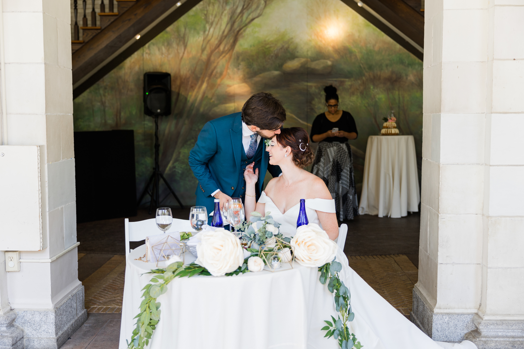 Special Autumn Wedding Photos at the Prospect Park Boathouse in Brooklyn