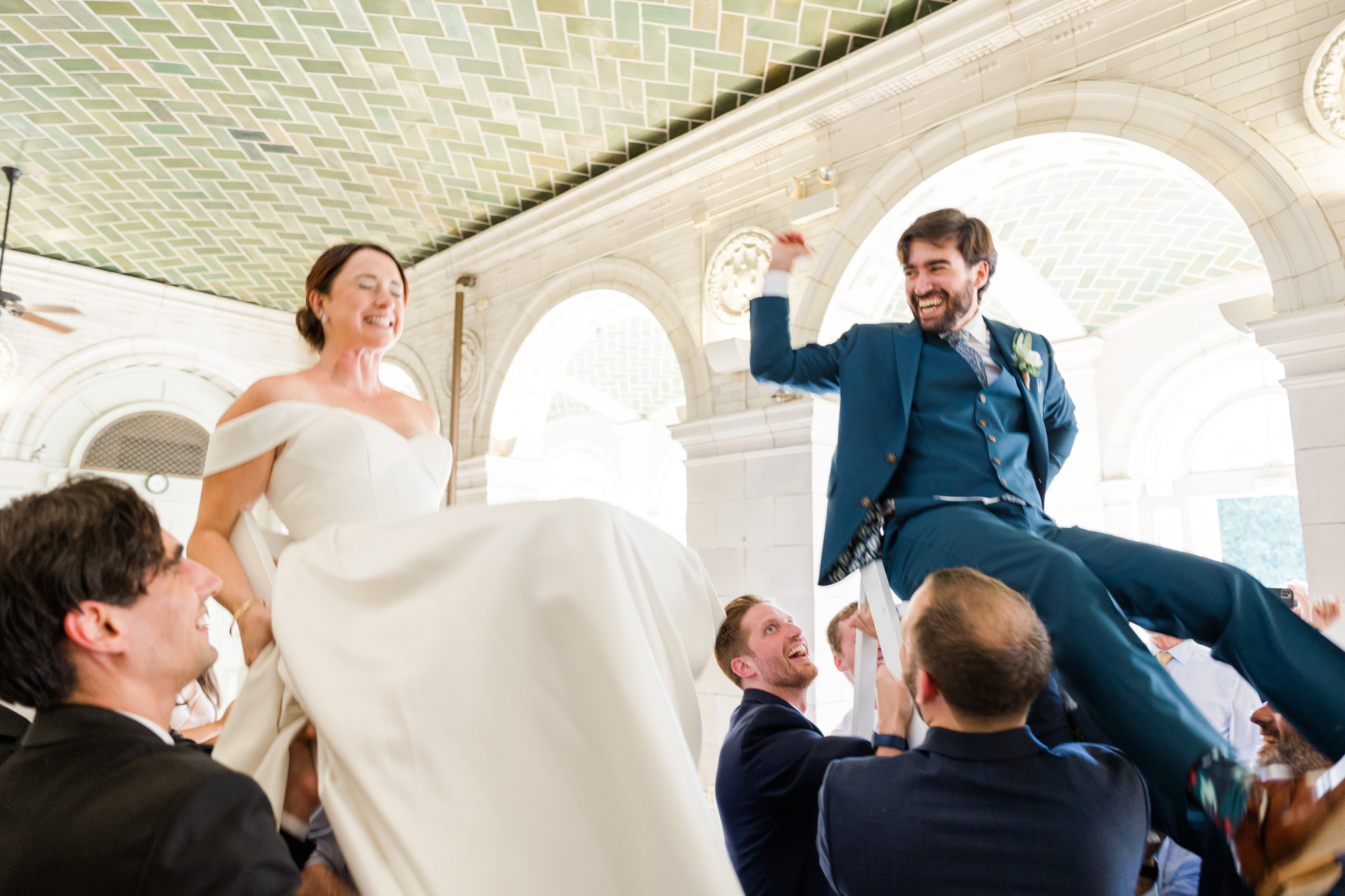 Memorable Autumn Wedding Photos at the Prospect Park Boathouse in Brooklyn