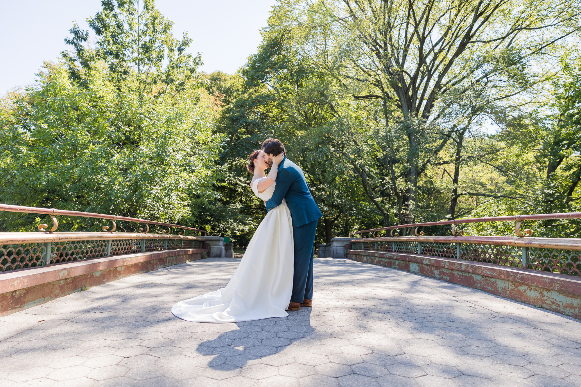 Jaw-dropping Fall Prospect Park Wedding Photos at the Boathouse