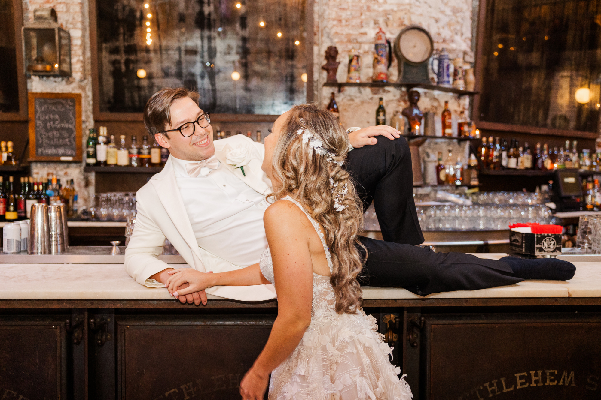 Whimsical New York Wedding Photos at Old St. Patrick's Cathedral and Houston Hall
