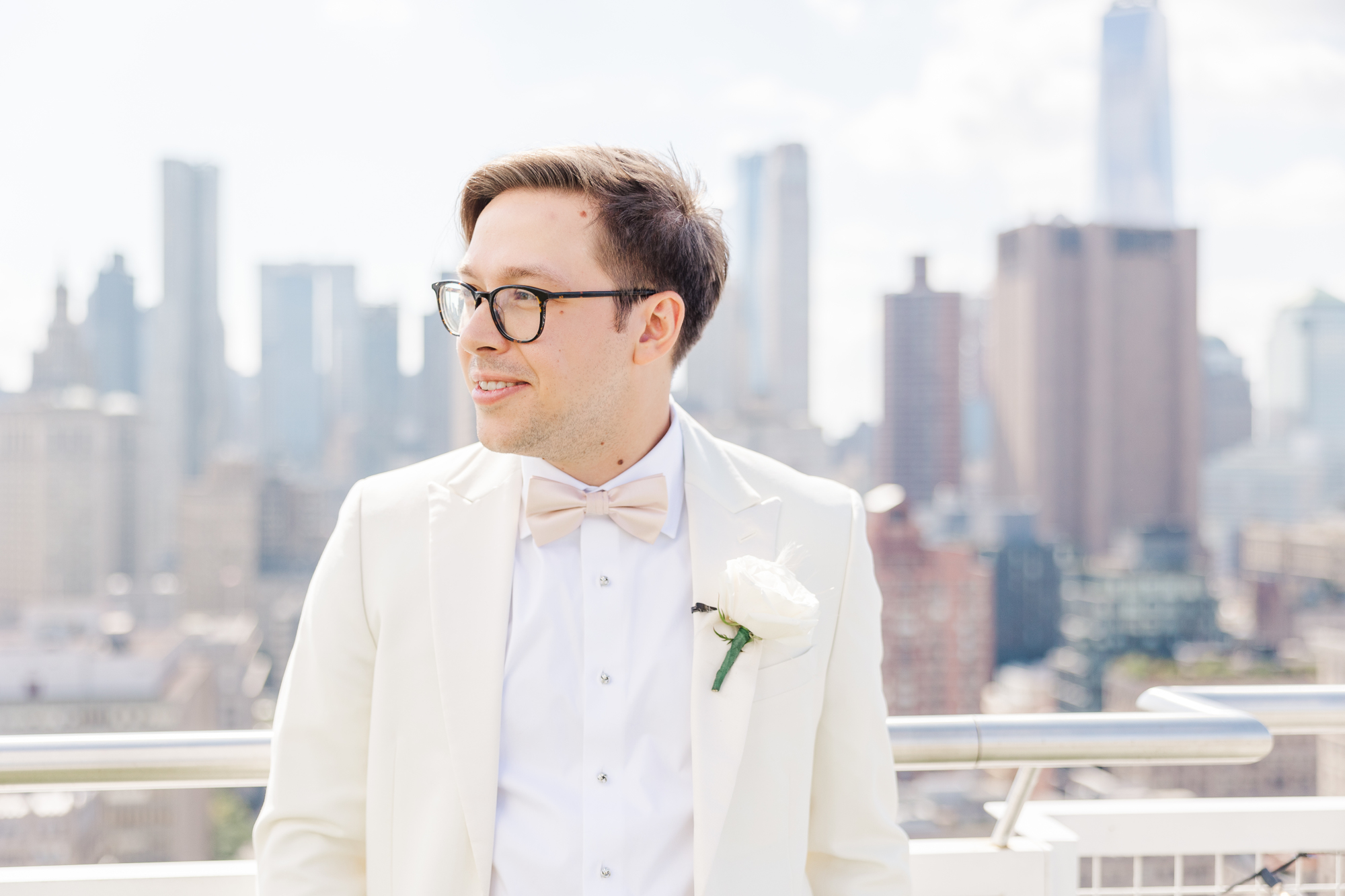 Stylish New York Wedding Photos at Old St. Patrick's Cathedral and Houston Hall
