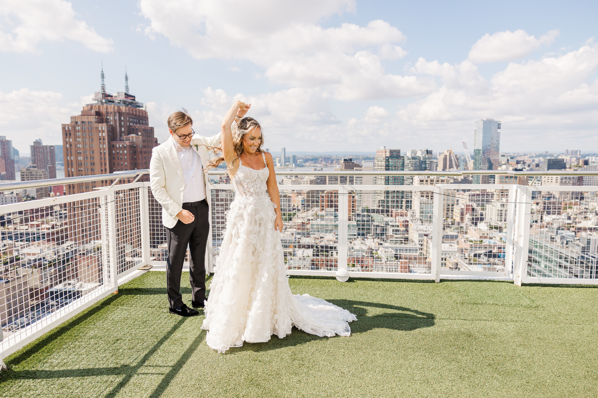 Flawless Old St. Patrick's Cathedral Ceremony and Houston Hall Reception Photos
