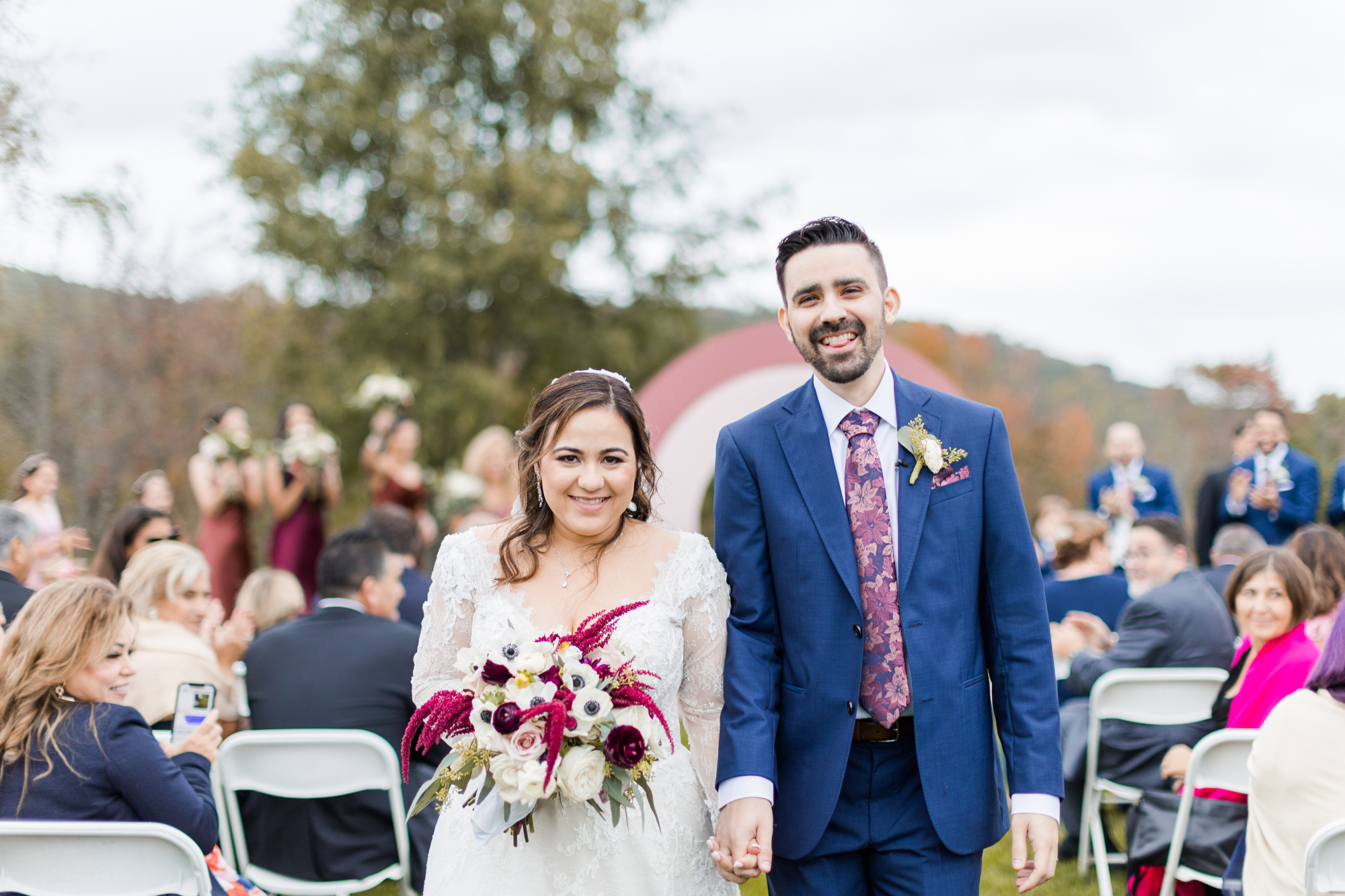 Charming New Jersey Wedding Photos at the Farm at Glenwood Mountain in Autumn