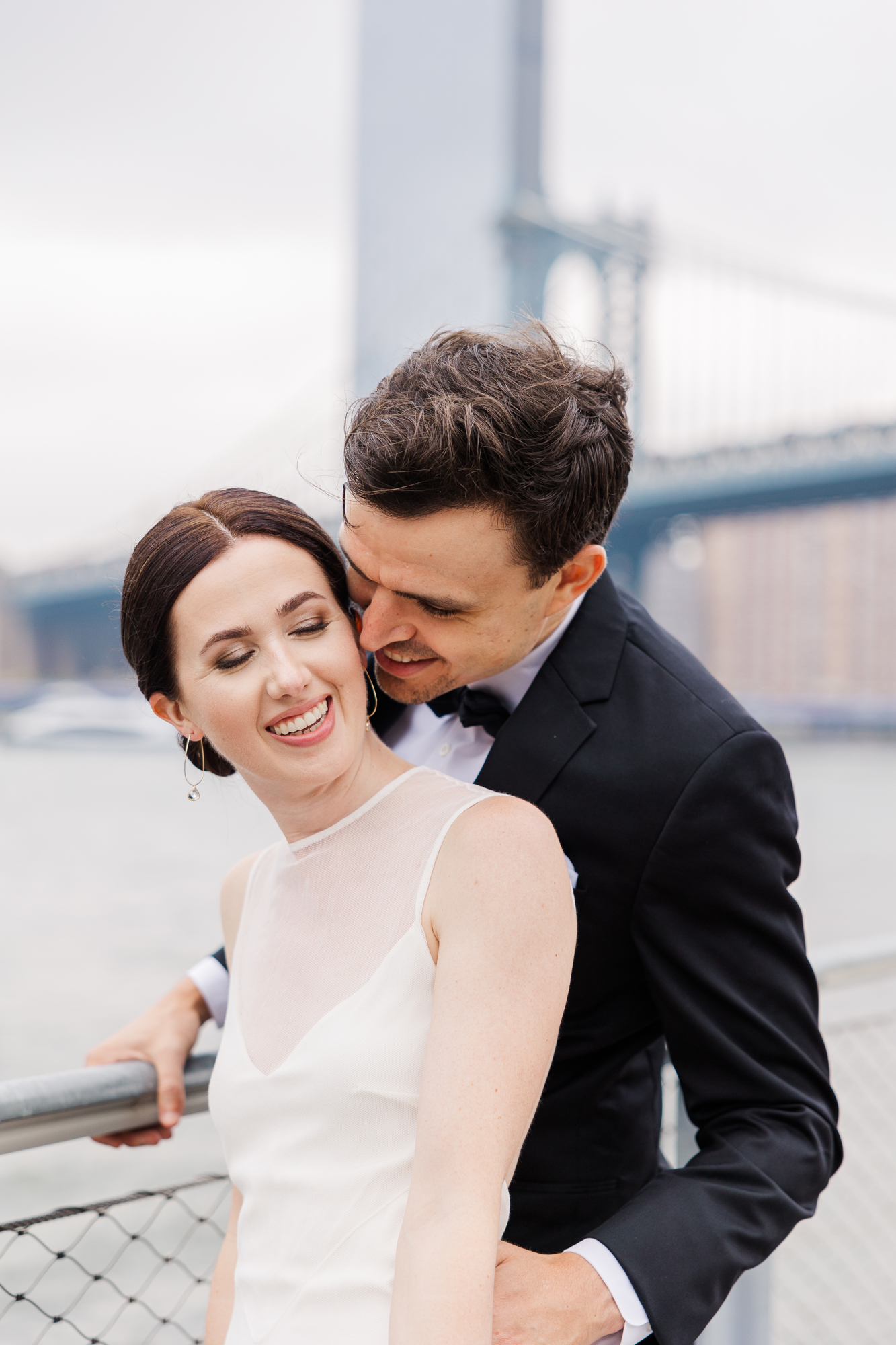 Special DUMBO, Brooklyn Wedding Photos at Smack Mellon and Jane's Carousel