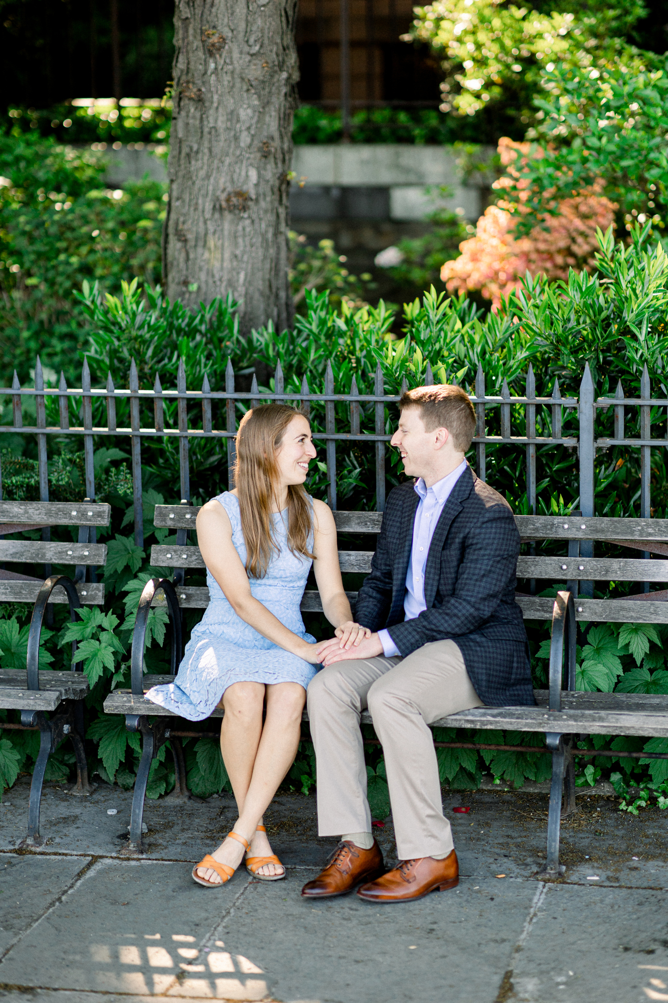 Radiant Brooklyn Heights Promenade Engagement Photography
