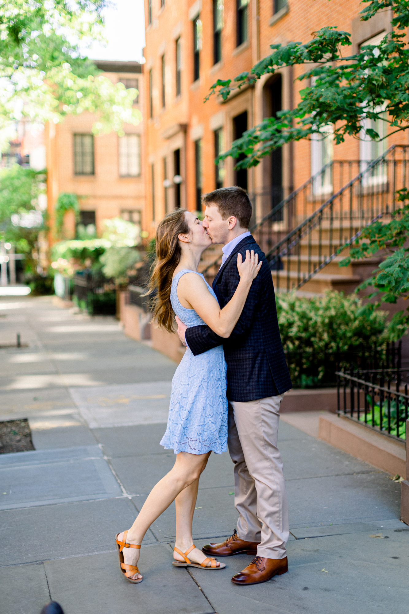 Gorgeous Brooklyn Heights Promenade Engagement Photography