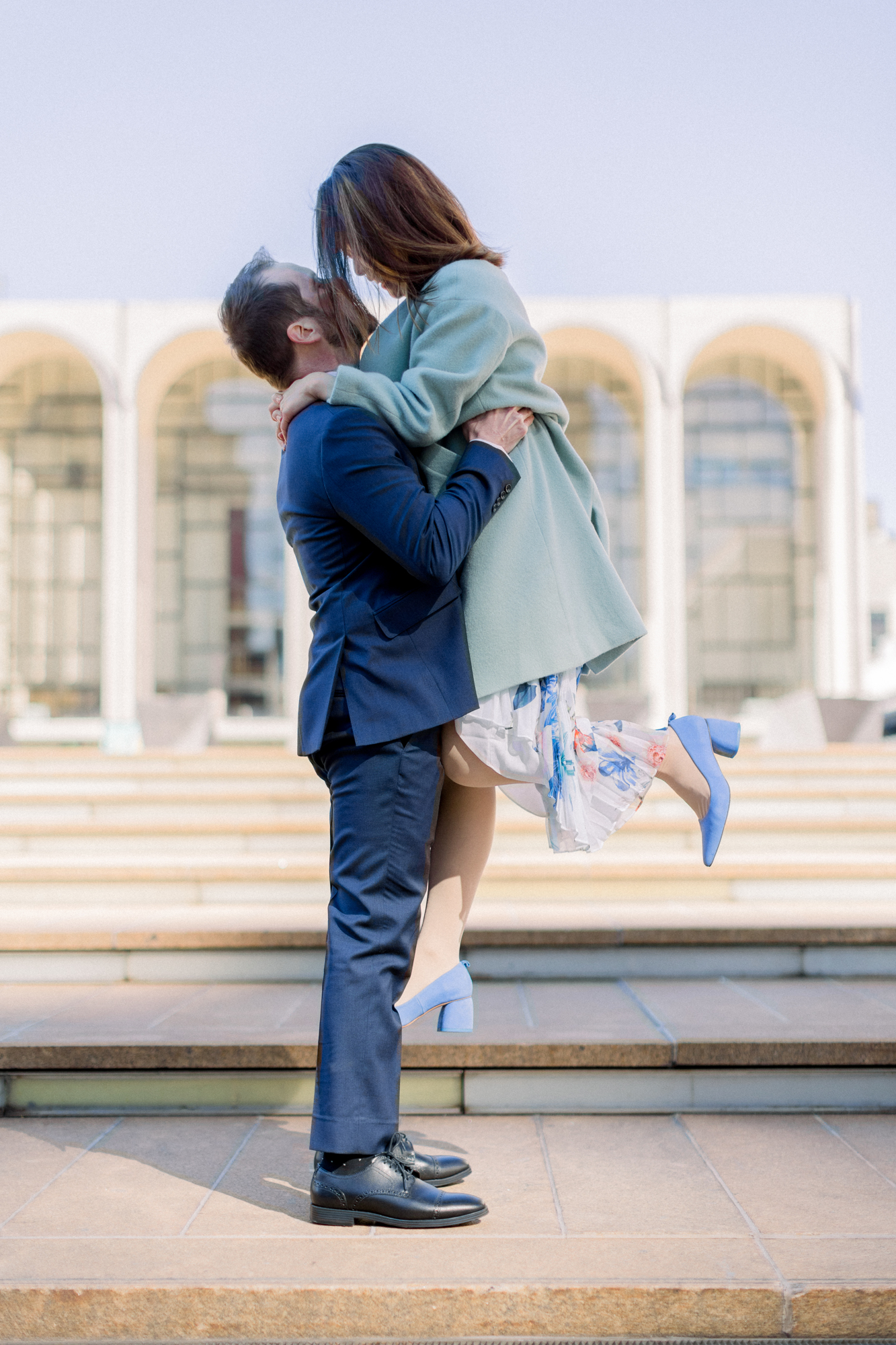 Joyful Central Park Wedding Photos in Wintery NYC